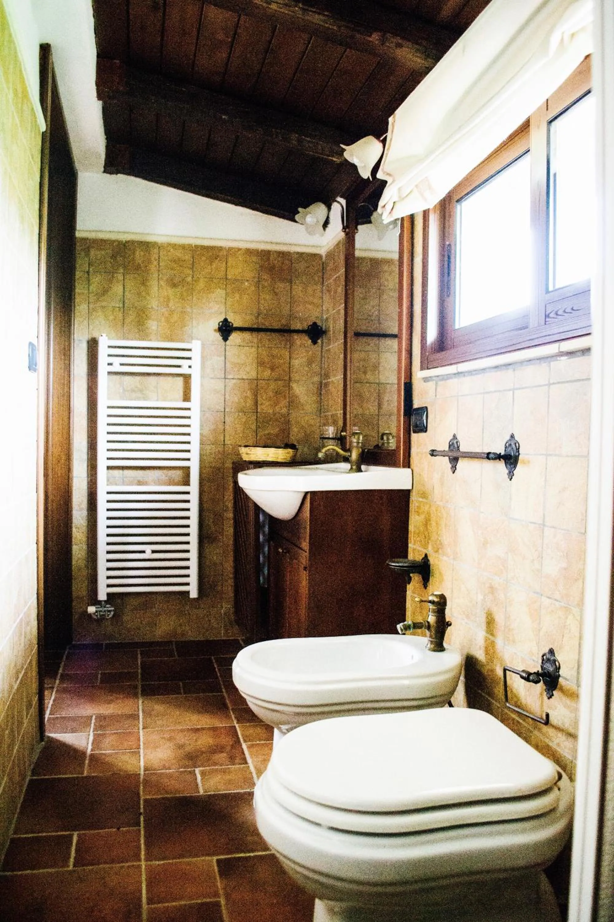 Bathroom in Tenuta Le Crie