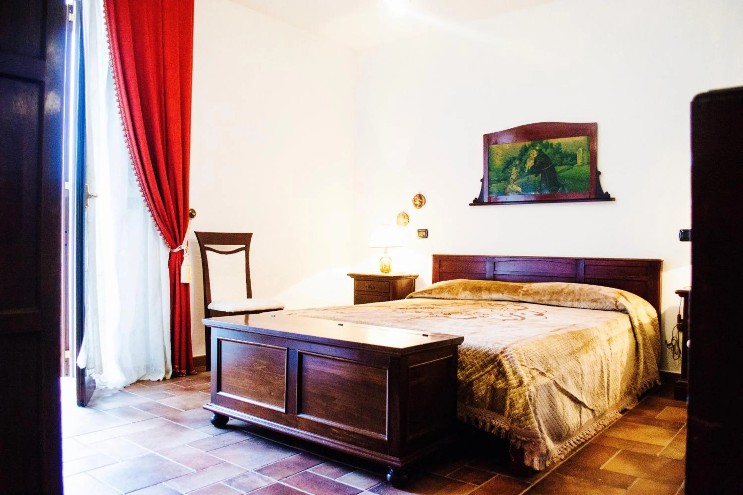 Bed in Tenuta Le Crie