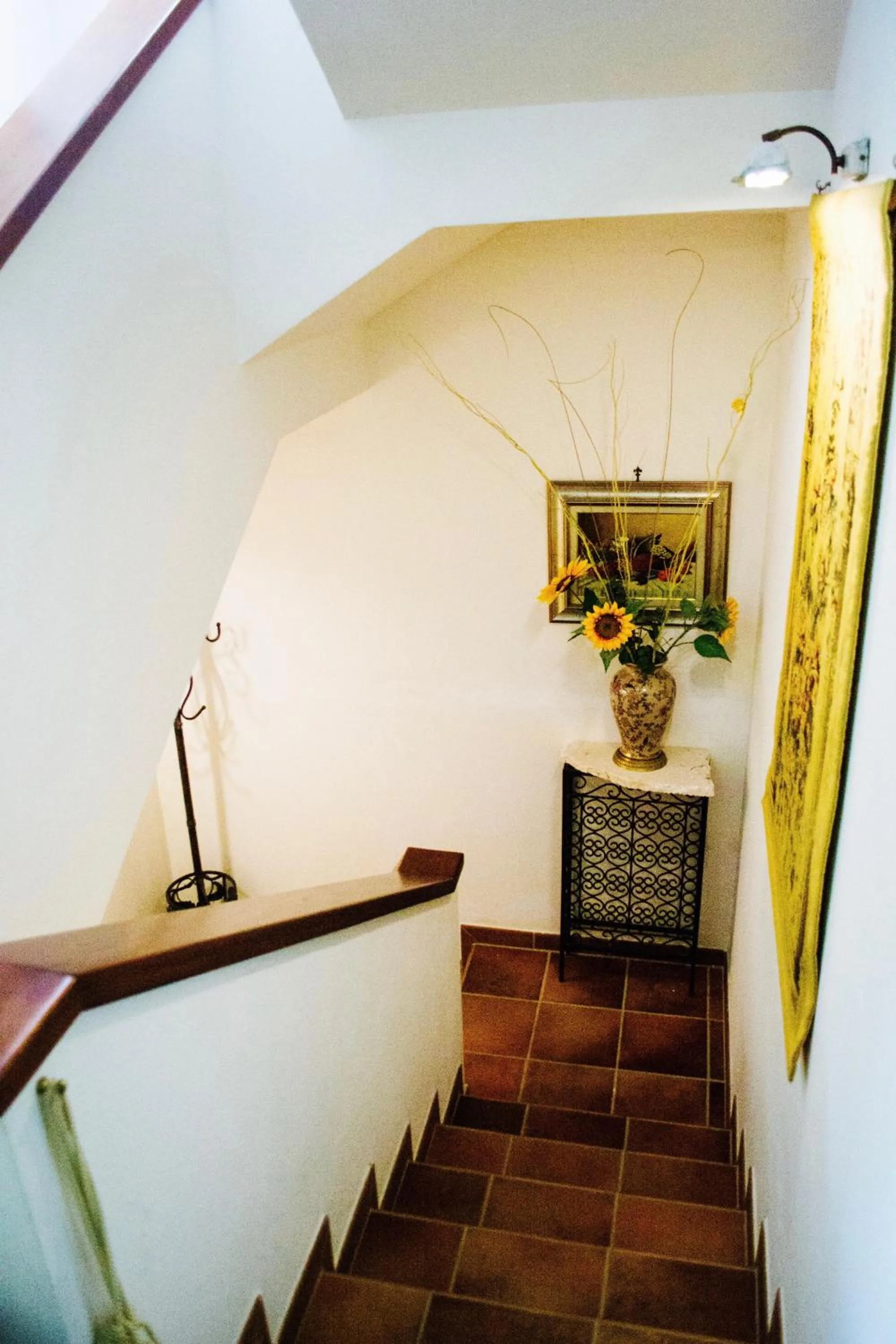 Decorative detail in Tenuta Le Crie