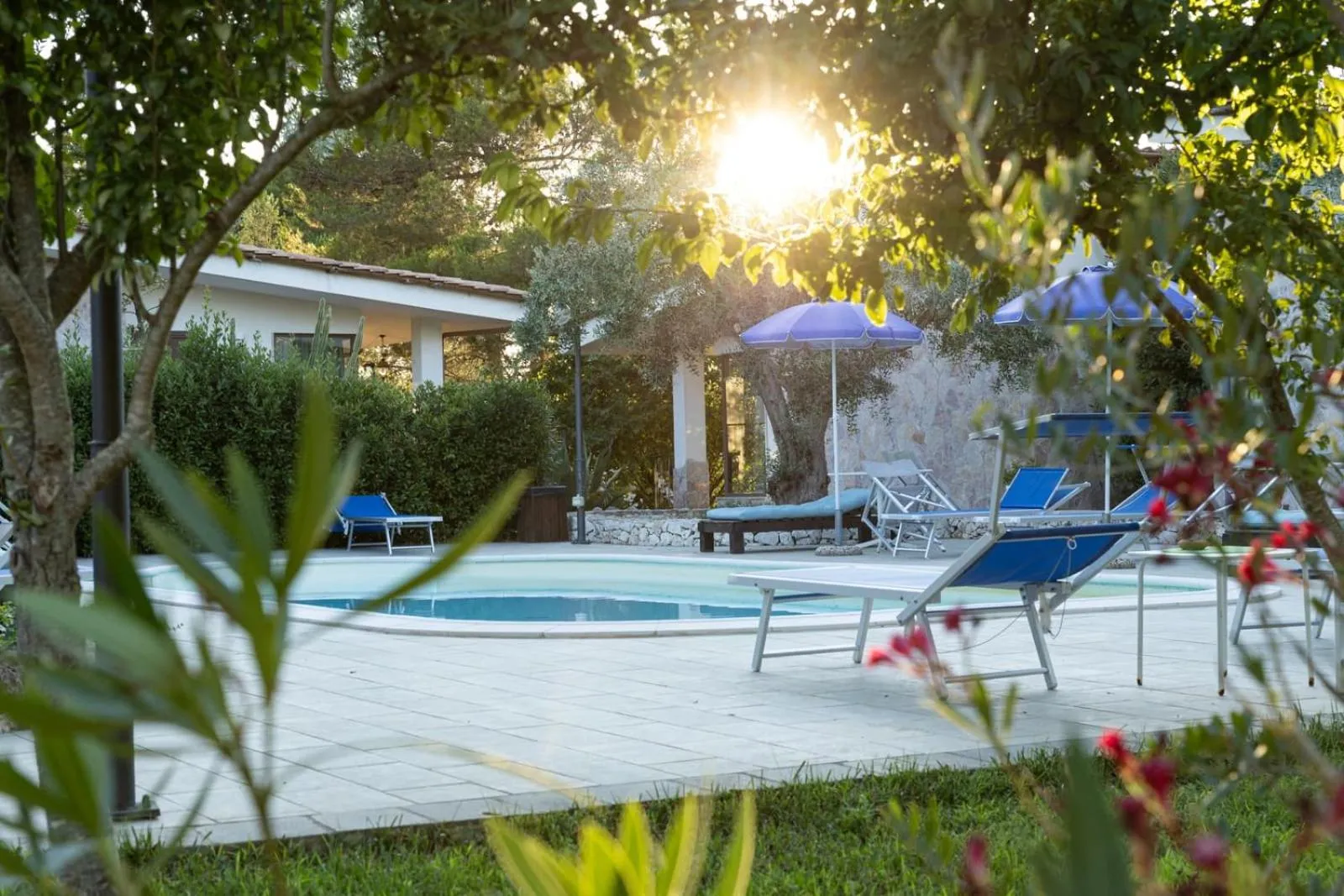 Swimming pool in Tenuta Le Crie
