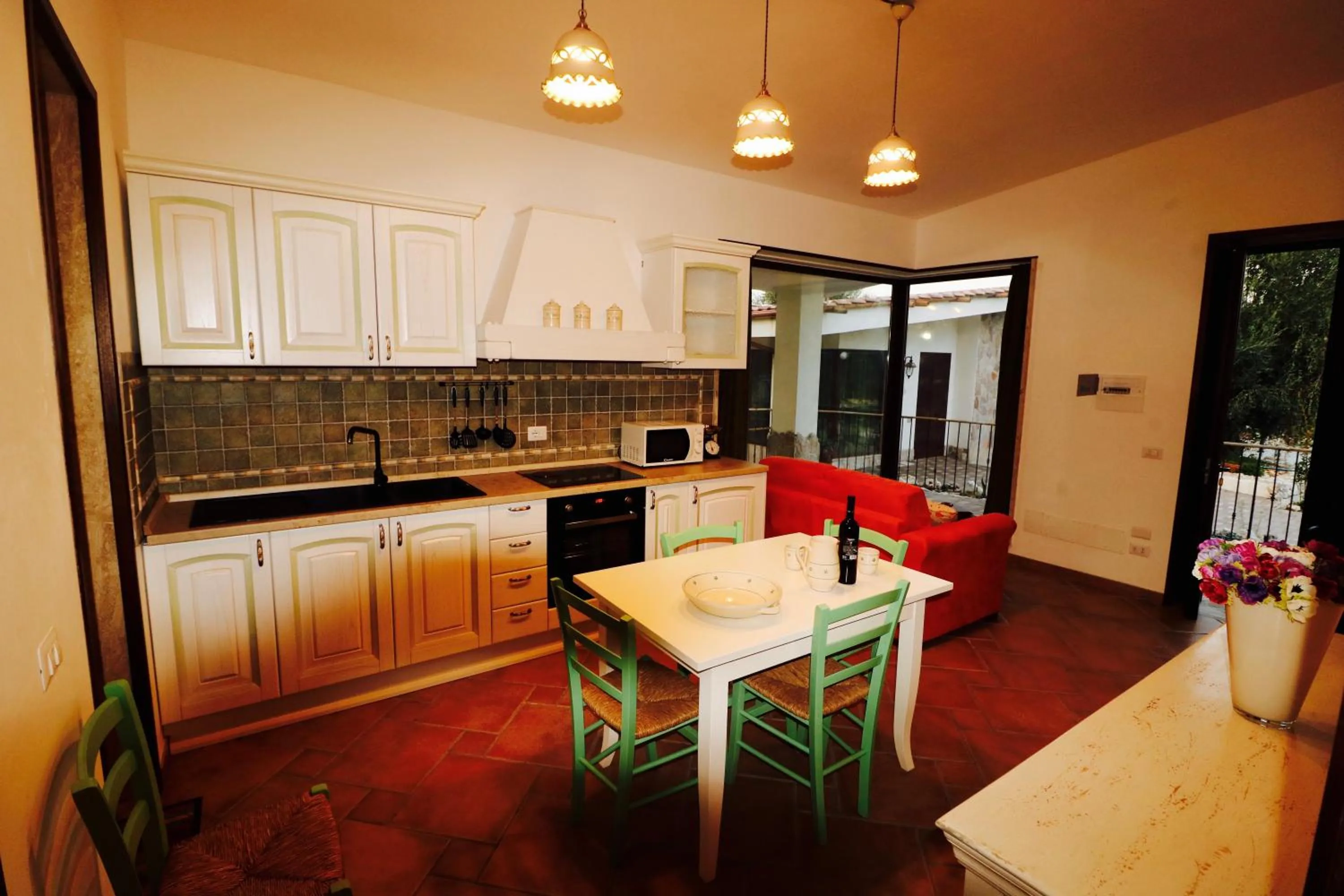 Living room in Tenuta Le Crie