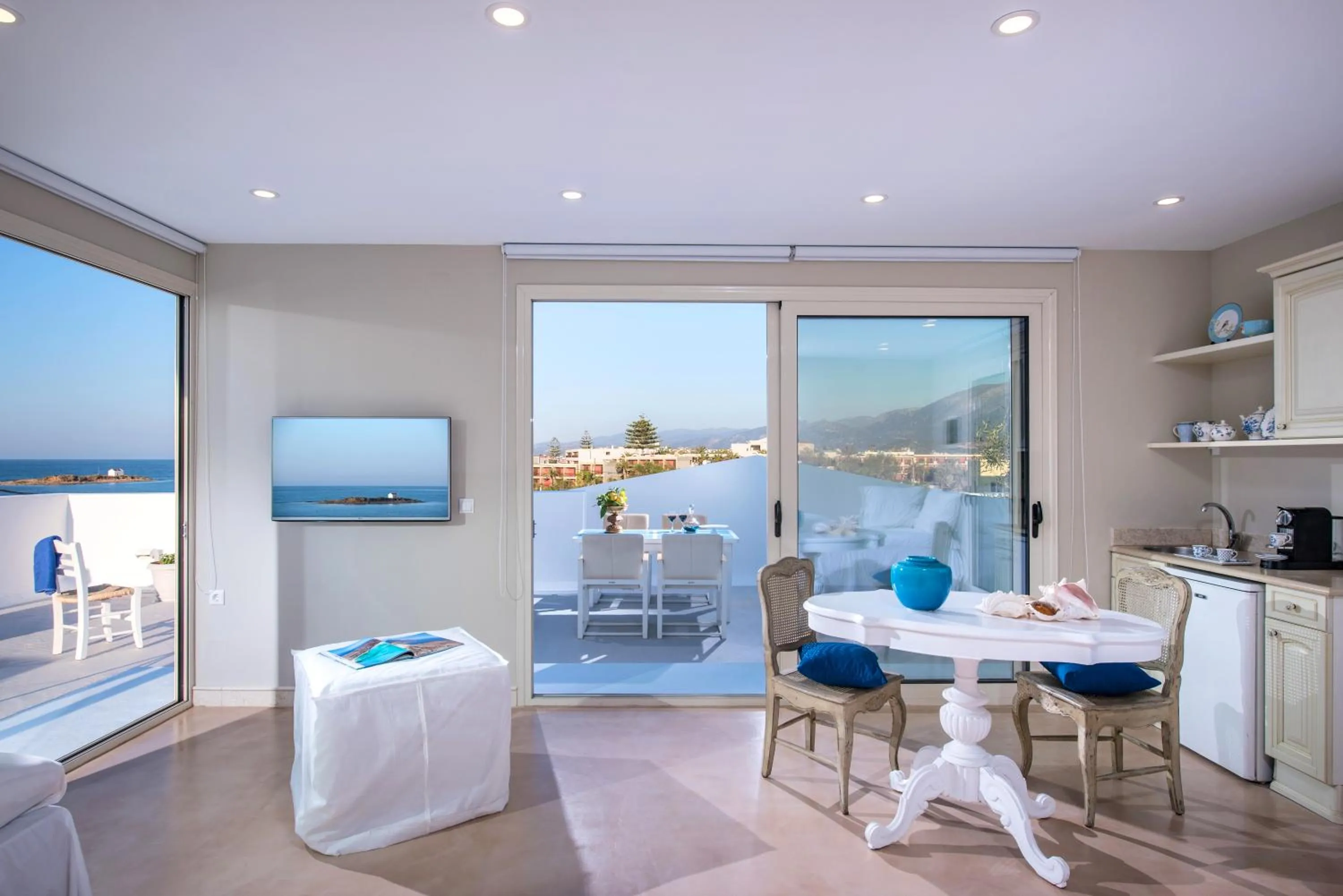 Decorative detail in Parthenis Beach, Suites by the Sea