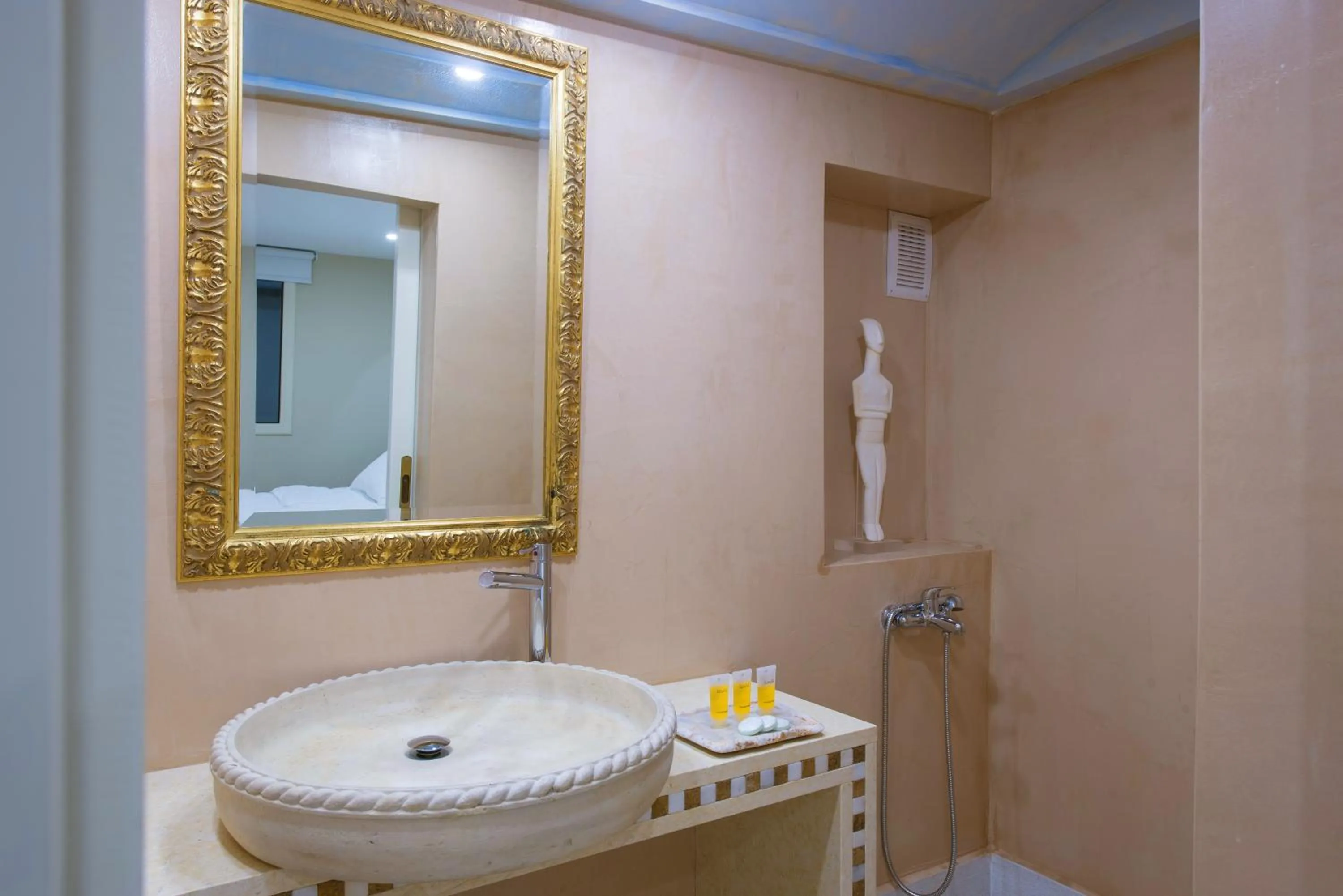 Toilet in Parthenis Beach, Suites by the Sea