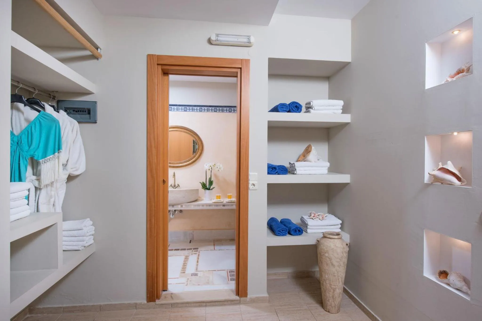 Toilet, Bed in Parthenis Beach, Suites by the Sea