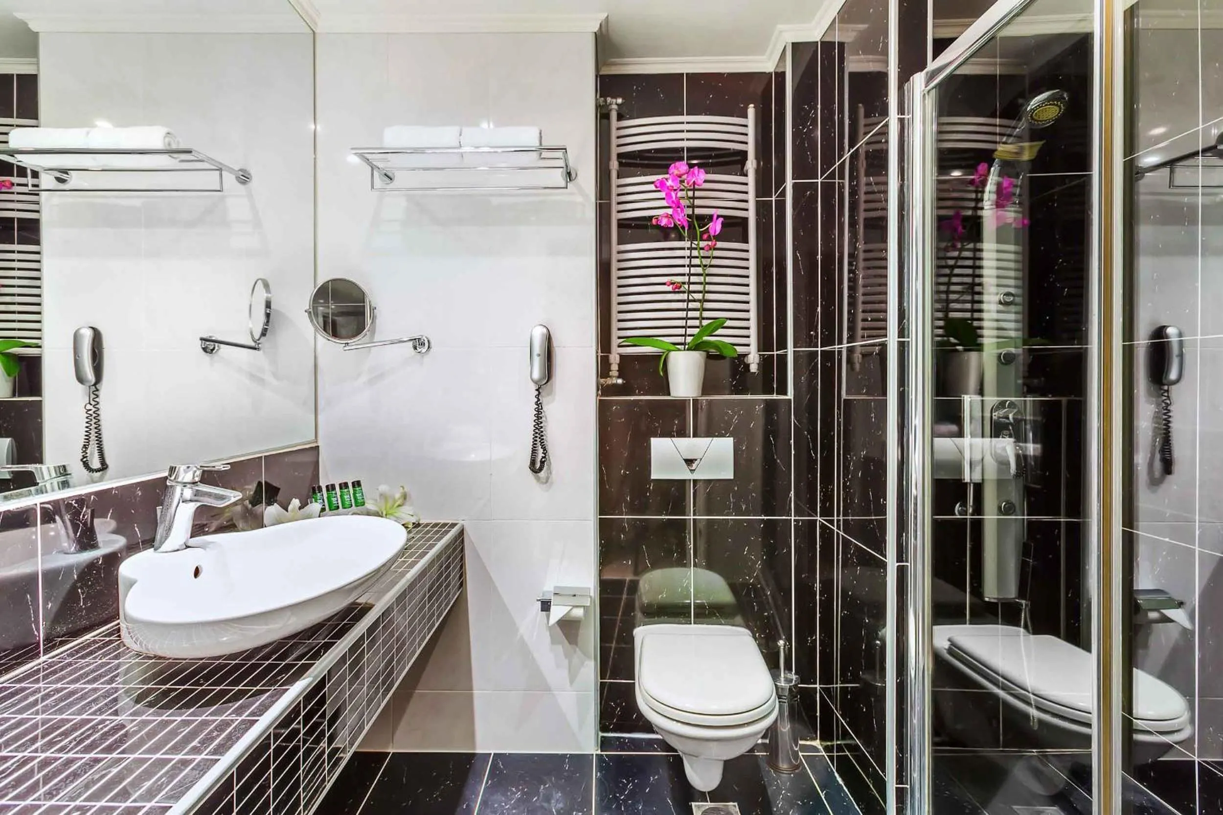 Bathroom in Elinotel Apolamare Hotel