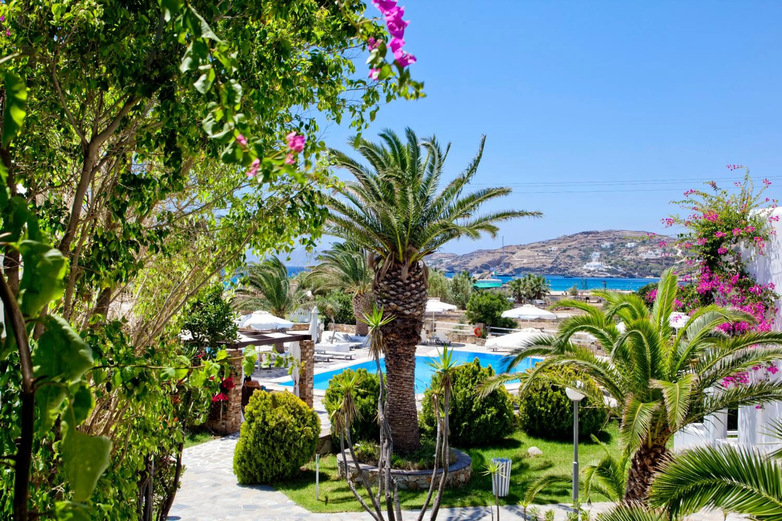 Property building in Dionysos Seaside Resort Ios