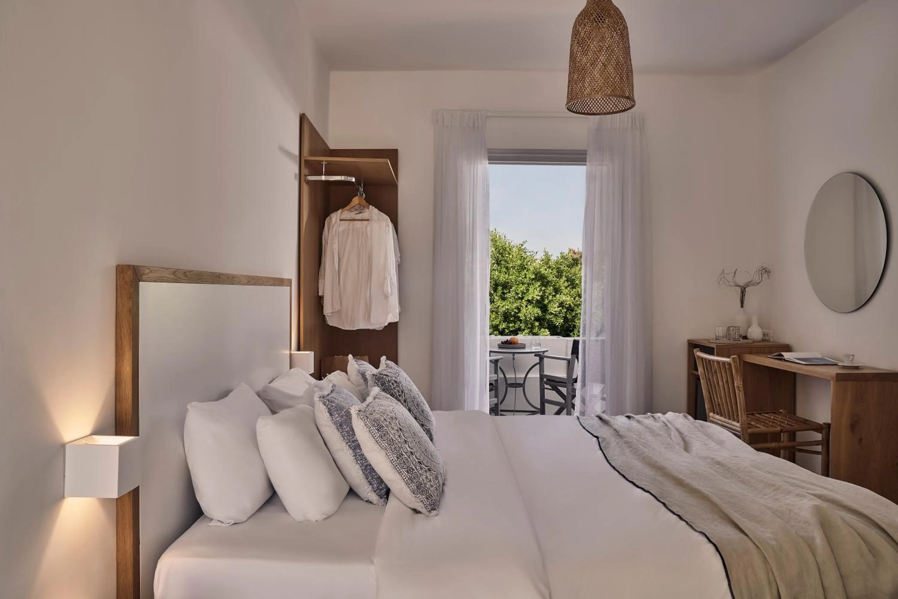 Photo of the whole room, Bed in Dionysos Seaside Resort Ios