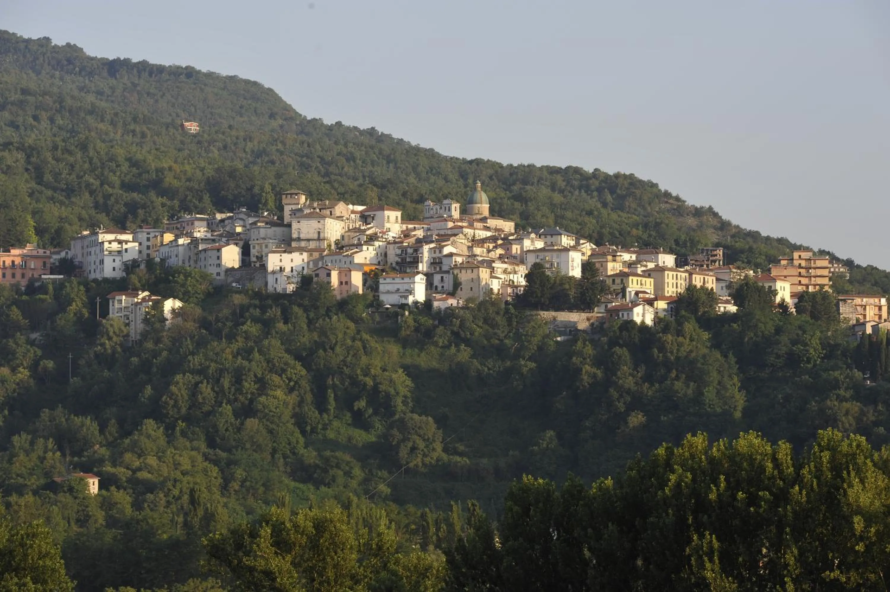 City view in Palazzo del Senatore