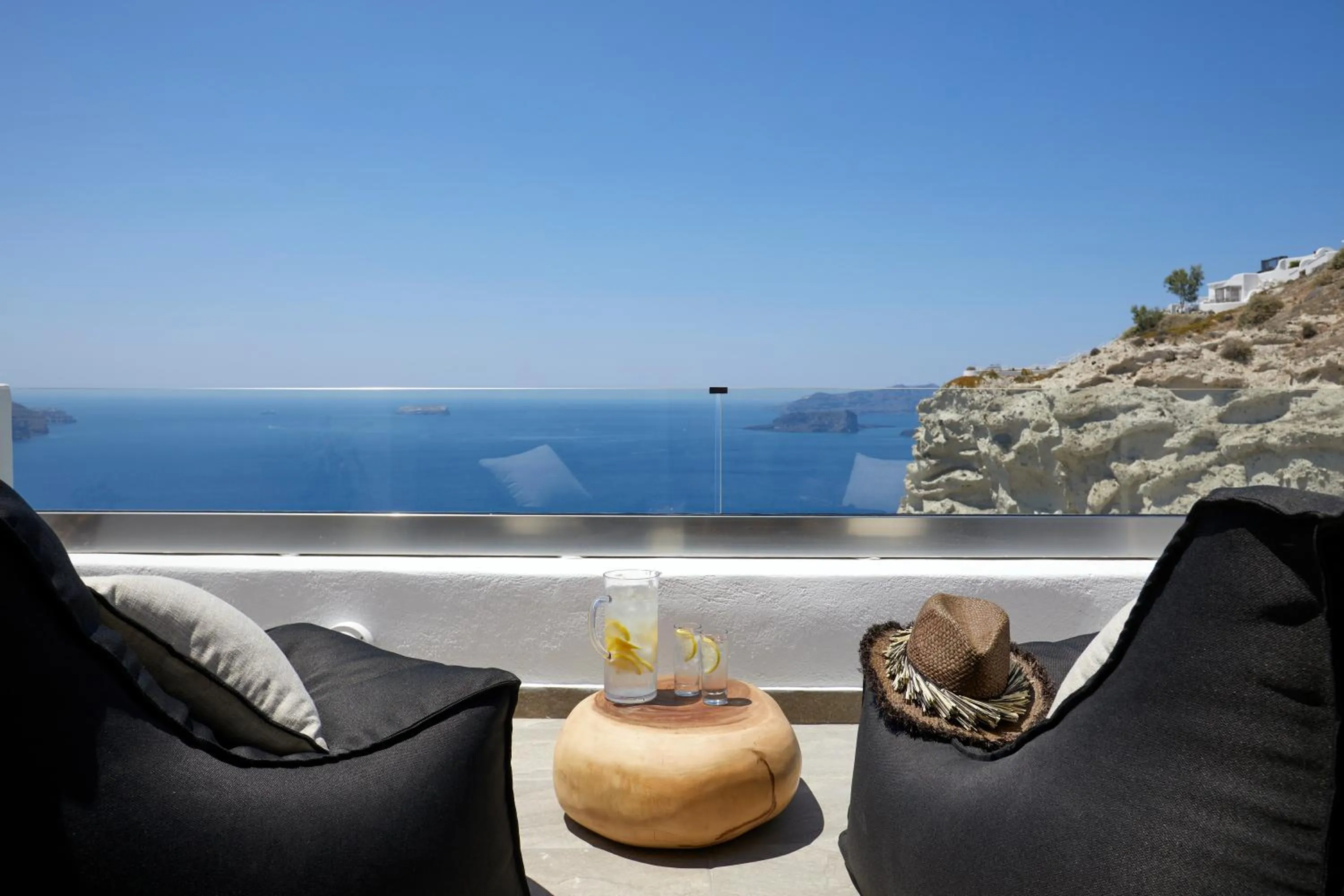 Balcony/Terrace in Thermes Luxury Villas And Spa