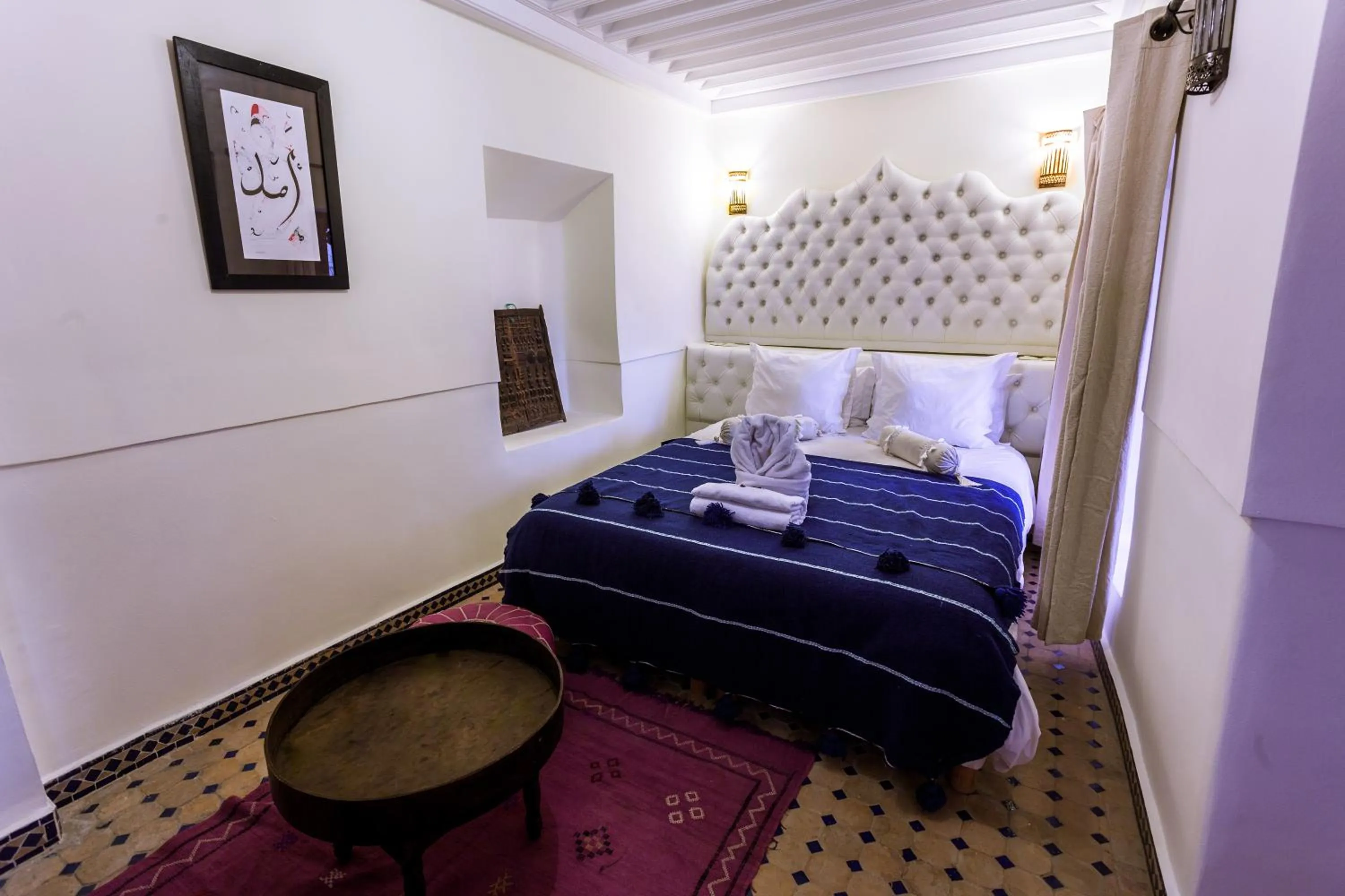 Bedroom, Bed in Riad Chams Marrakech