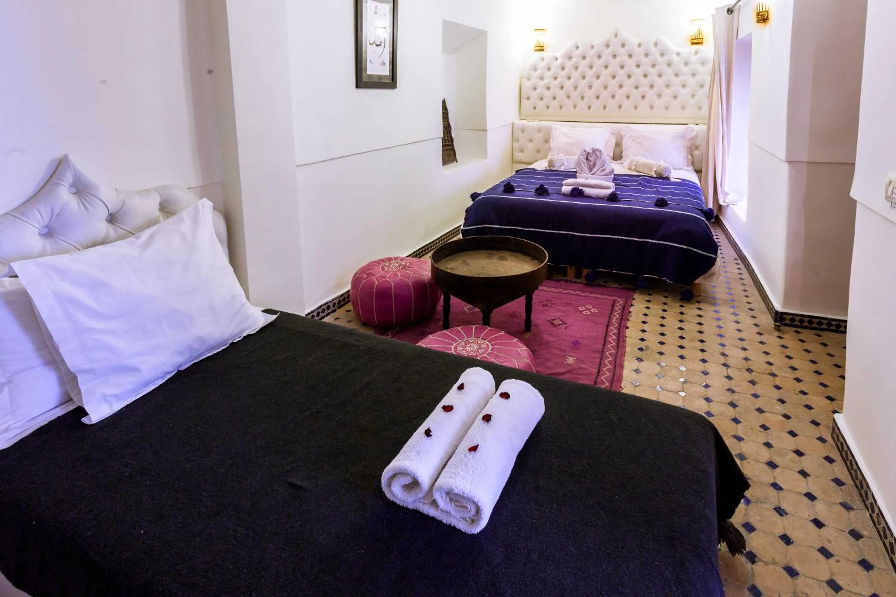 Bedroom, Bed in Riad Chams Marrakech