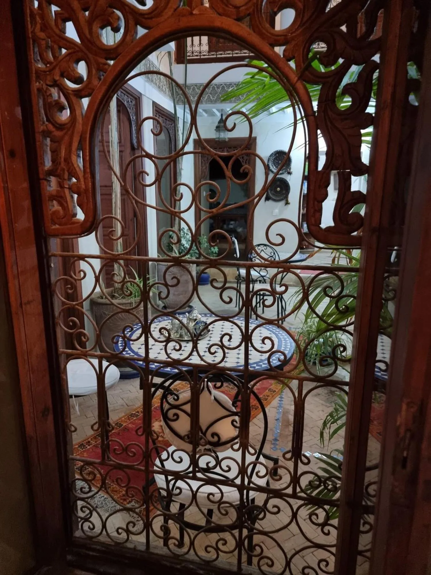 View (from property/room) in Riad Chams Marrakech