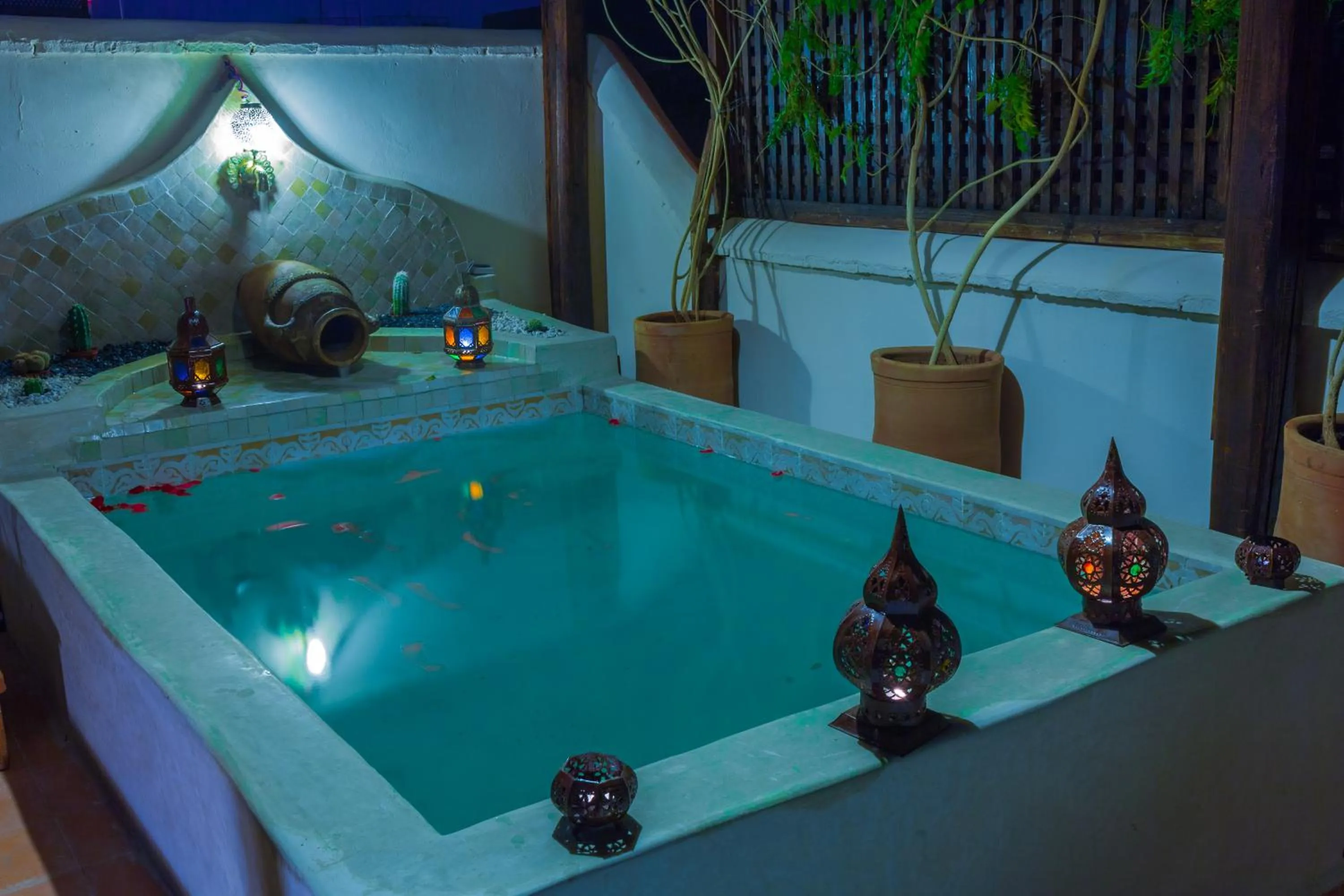 Balcony/Terrace in Riad Chams Marrakech
