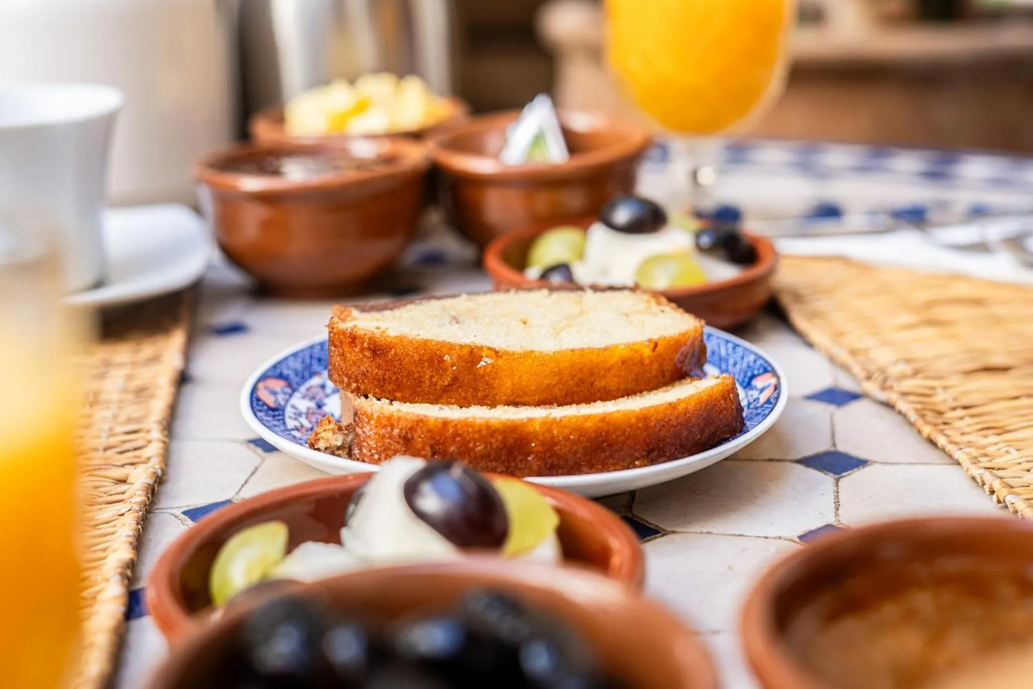 Breakfast in Riad Chams Marrakech