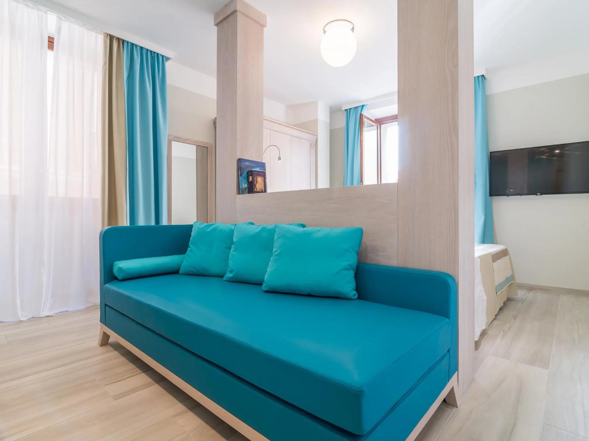 Seating area in L'Ambasciata Hotel de Charme