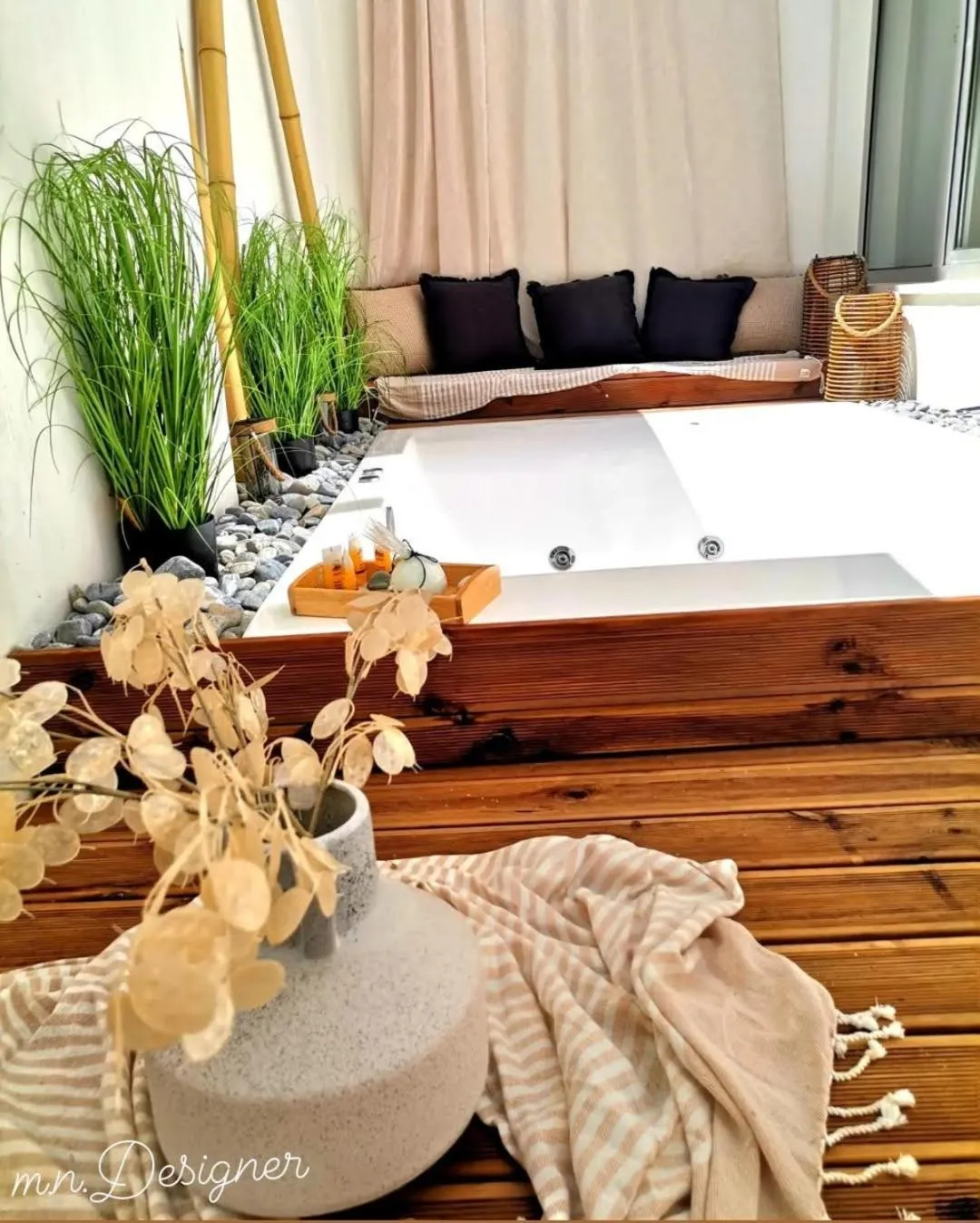 Patio in Atlantis Boutique City Hotel