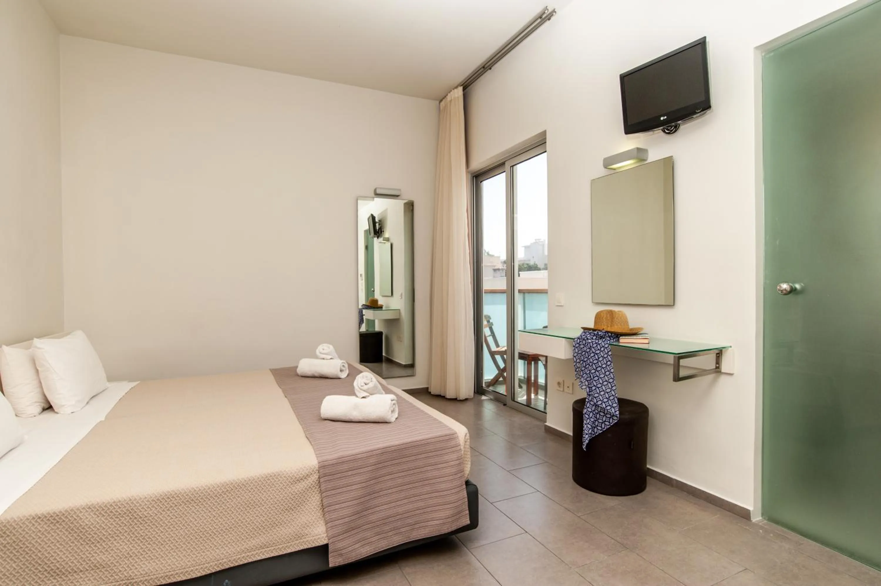 Bedroom in Atlantis Boutique City Hotel