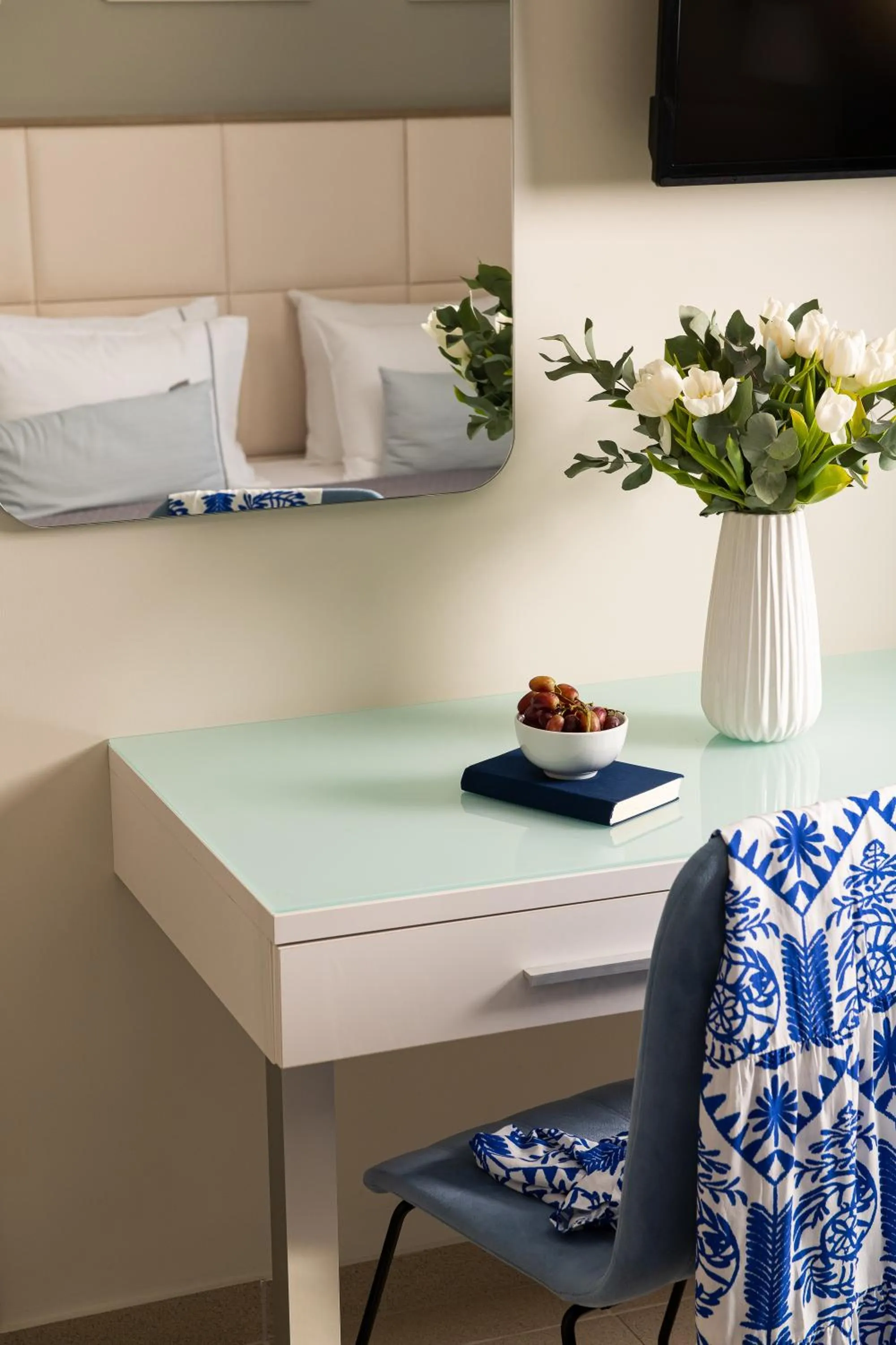 Bed in Olympic Star Beach Hotel