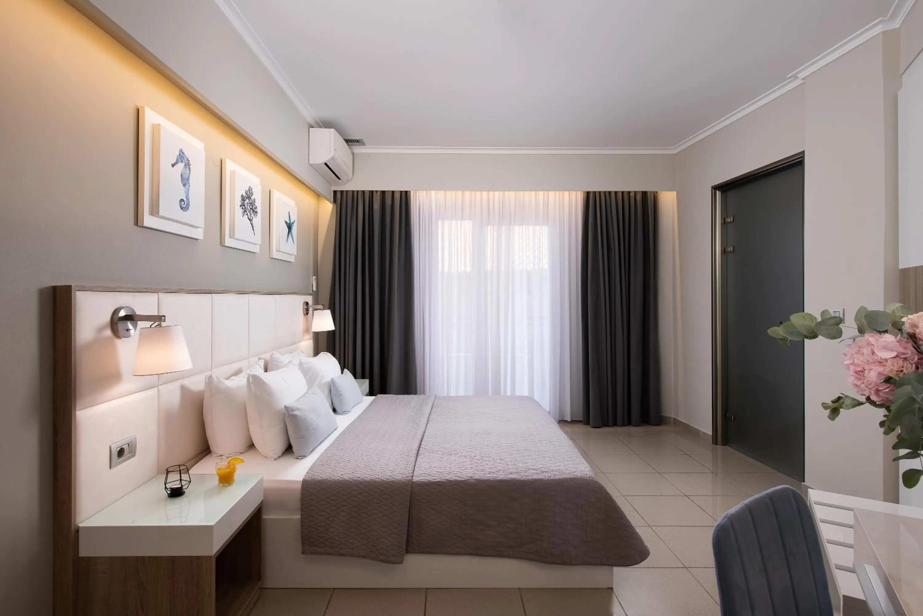 Photo of the whole room, Bed in Olympic Star Beach Hotel