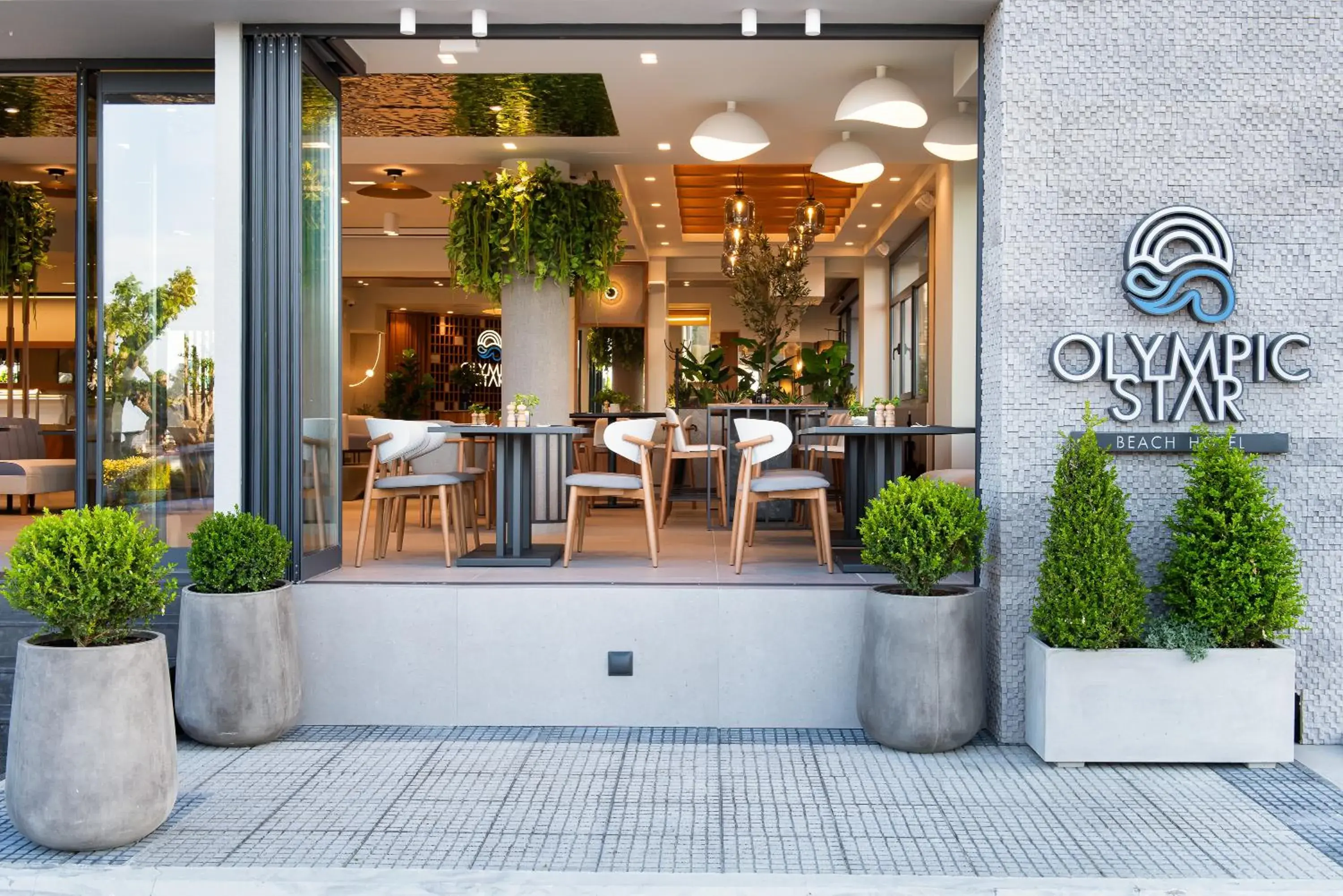 Property building in Olympic Star Beach Hotel Property building in Olympic Star Beach Hotel