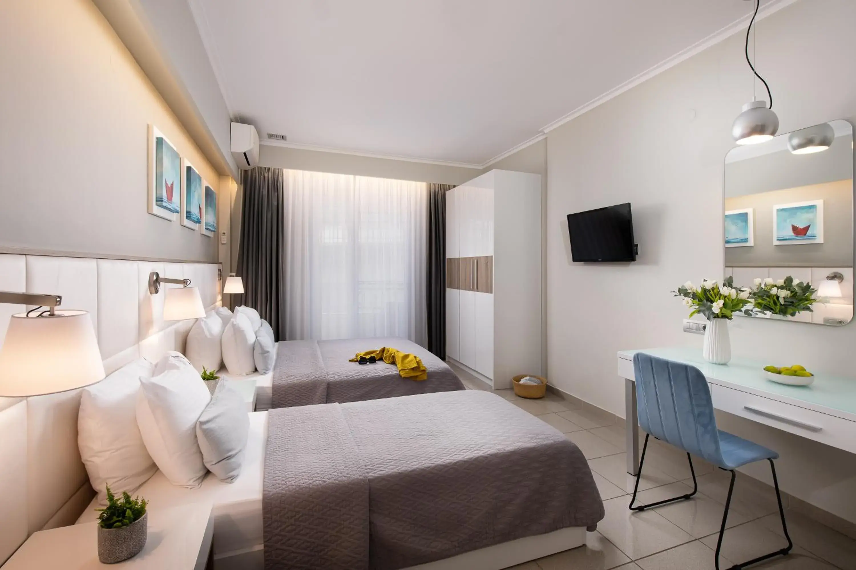 Bed in Olympic Star Beach Hotel Bed in Olympic Star Beach Hotel