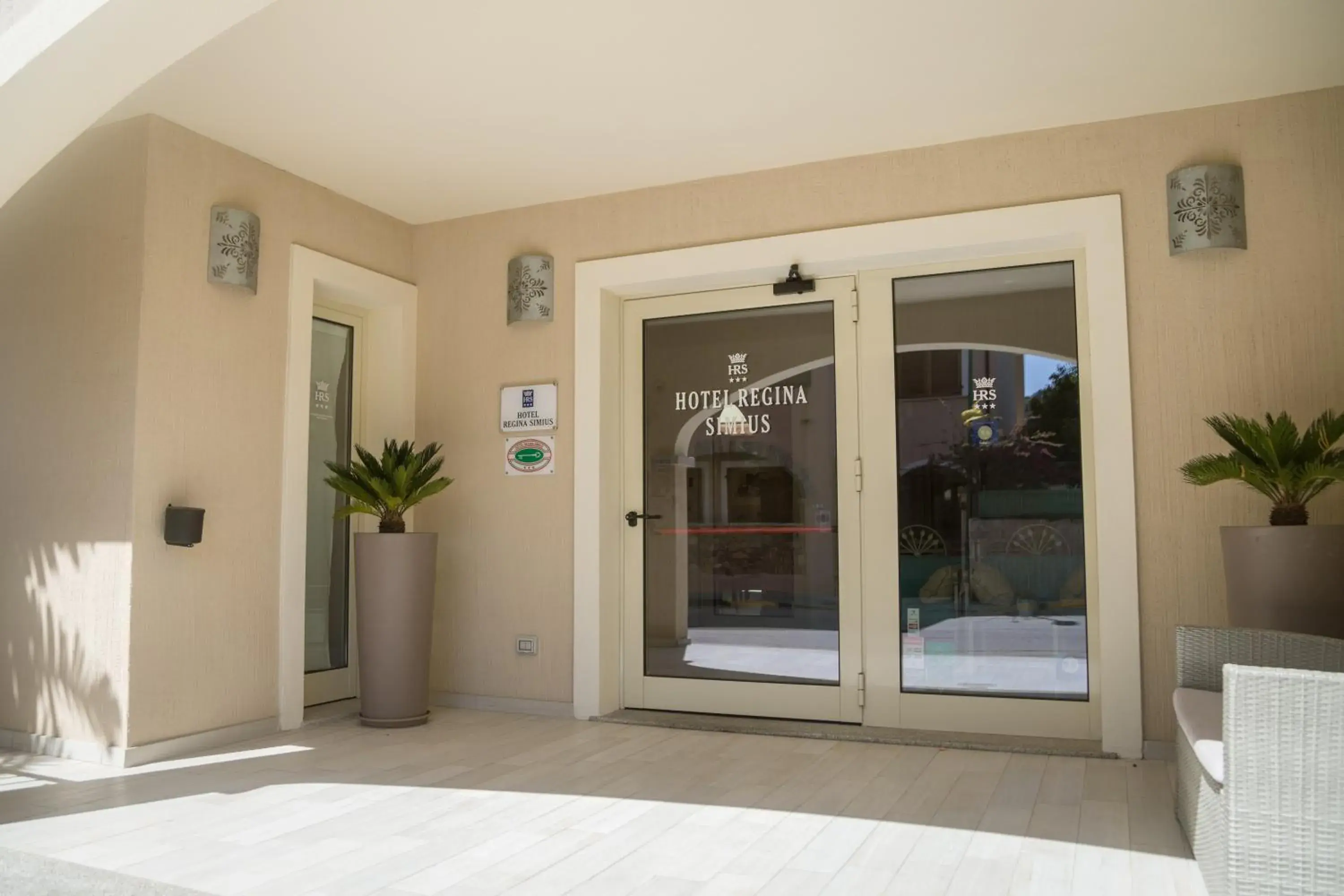 Bed in Hotel Regina Simius Bed in Hotel Regina Simius