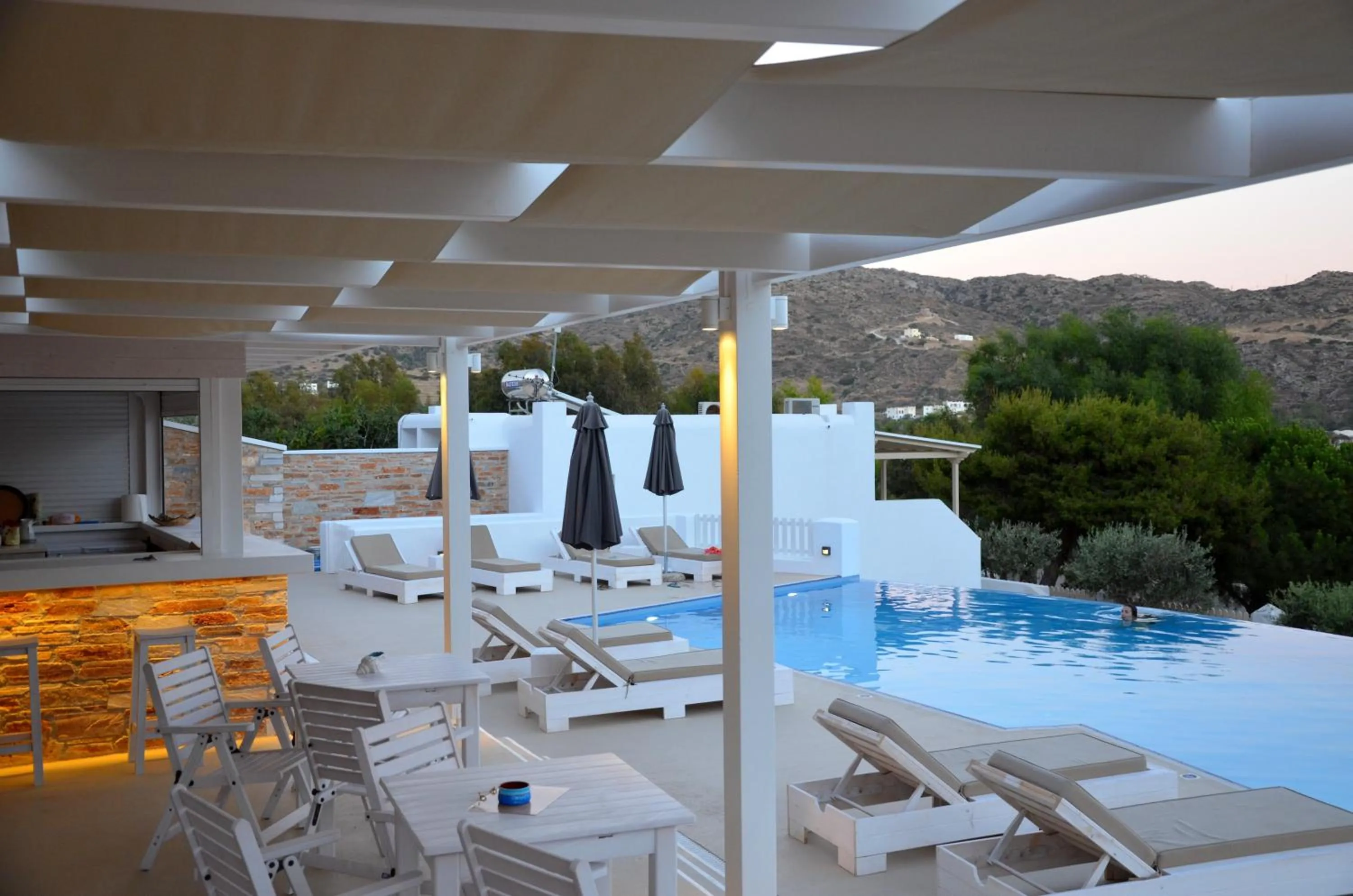 Swimming pool in Galaxy Hotel