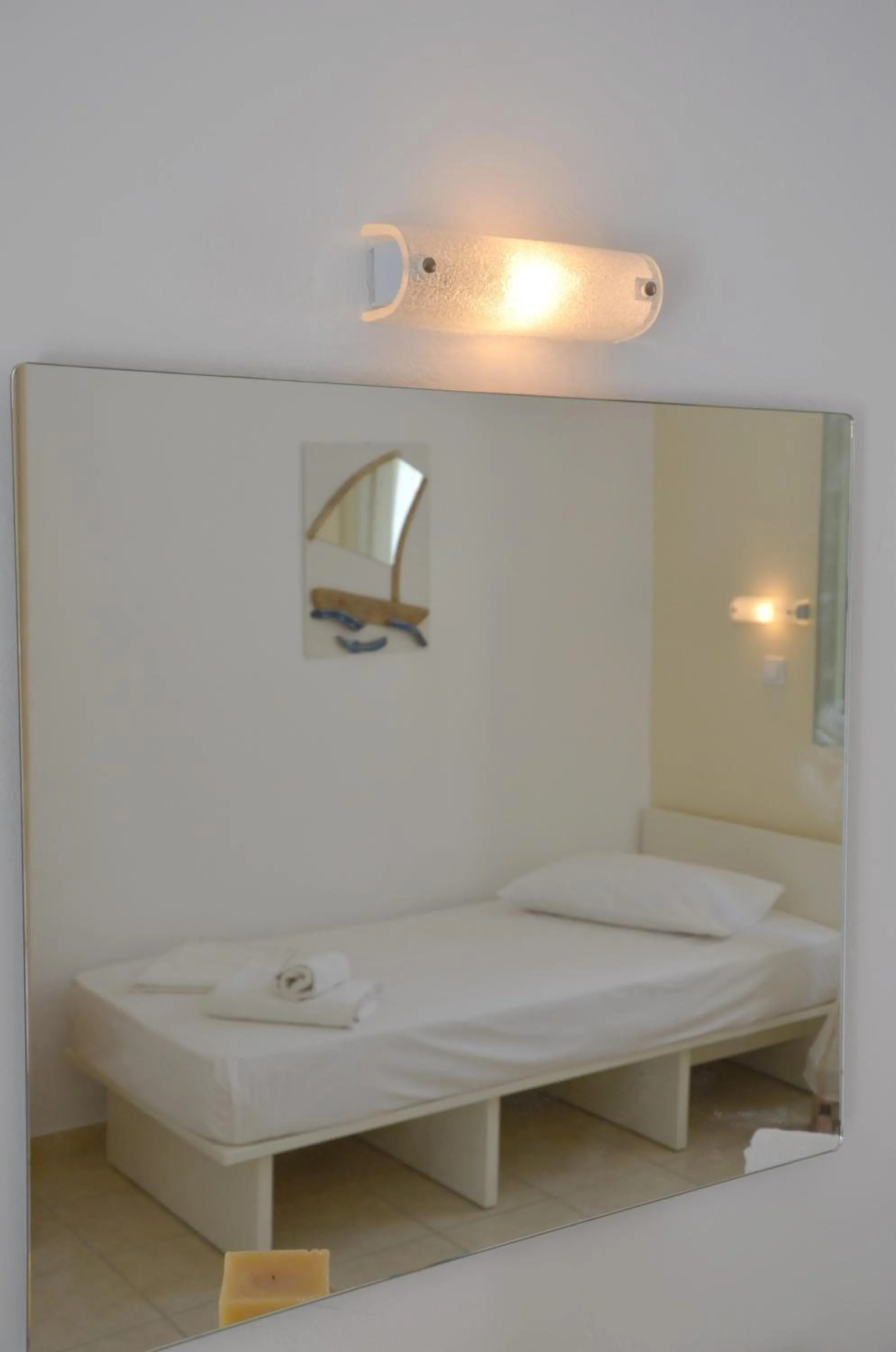 Decorative detail, Bed in Galaxy Hotel