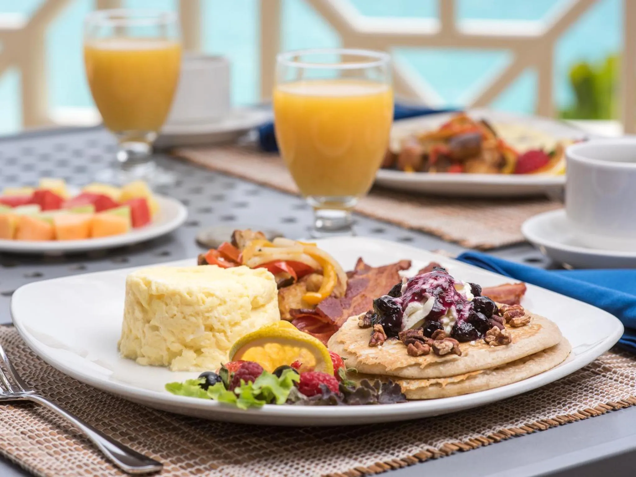 Continental breakfast in The Crane Resort