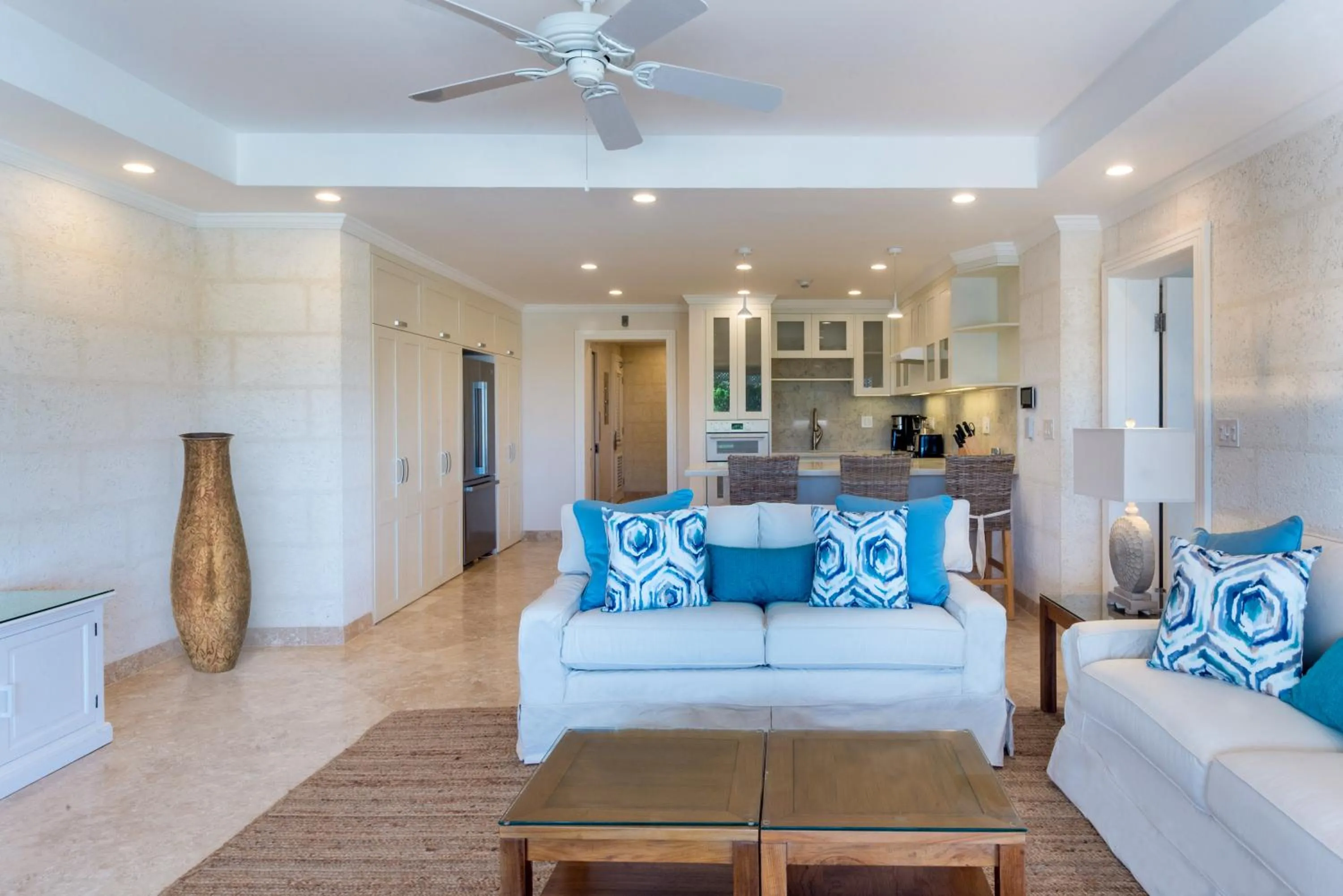 Living room in The Crane Resort