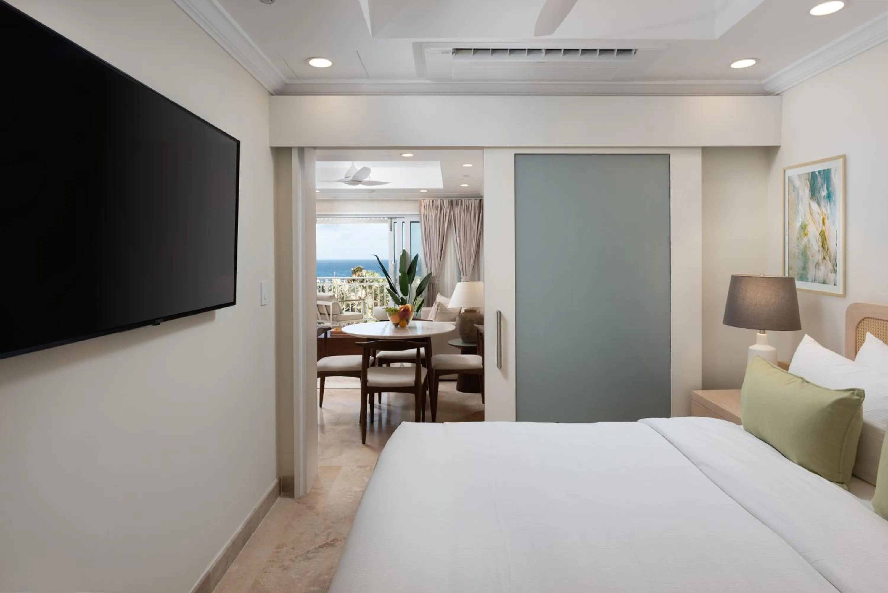 Bed in The Crane Resort