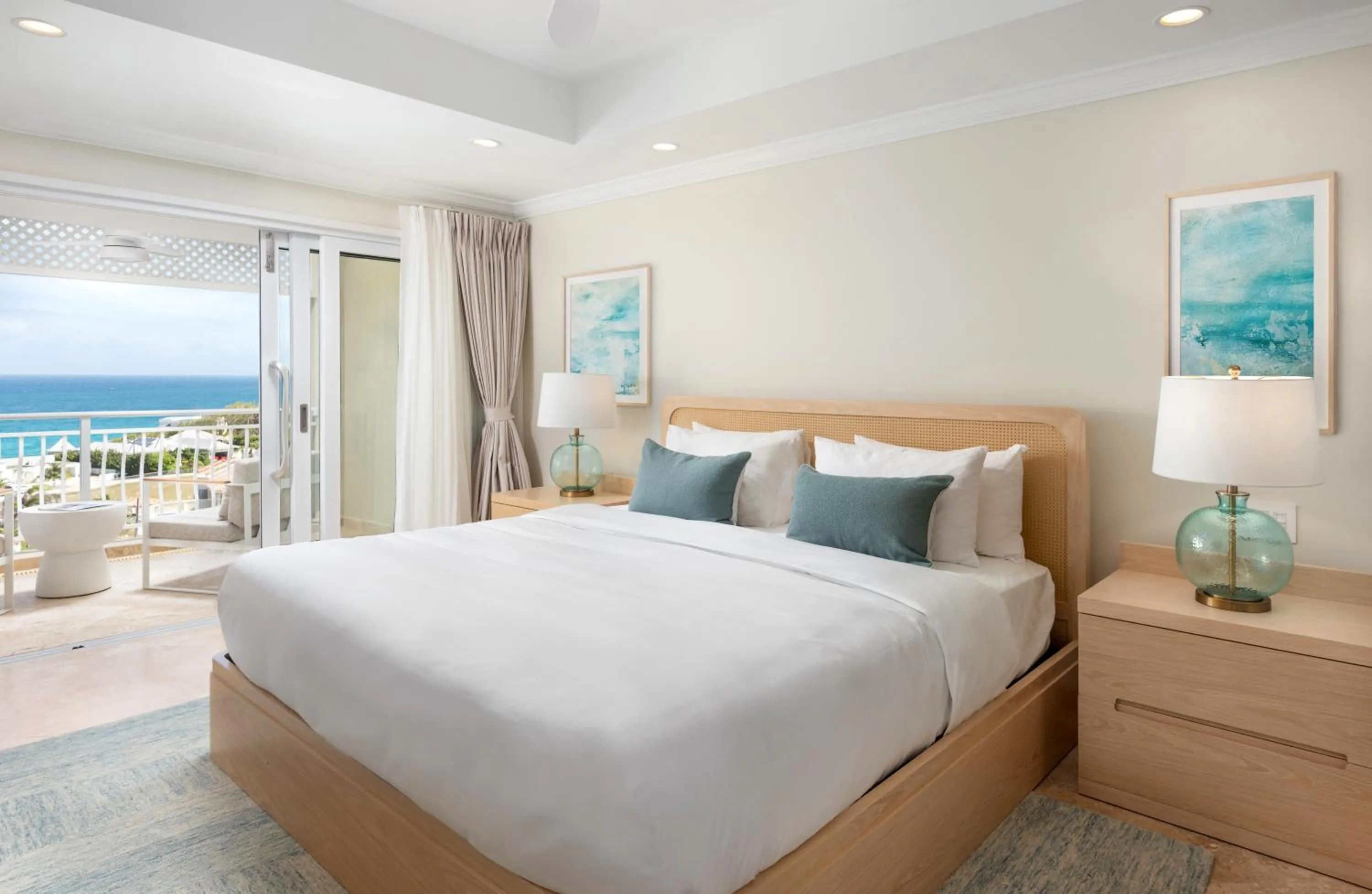 Bed in The Crane Resort