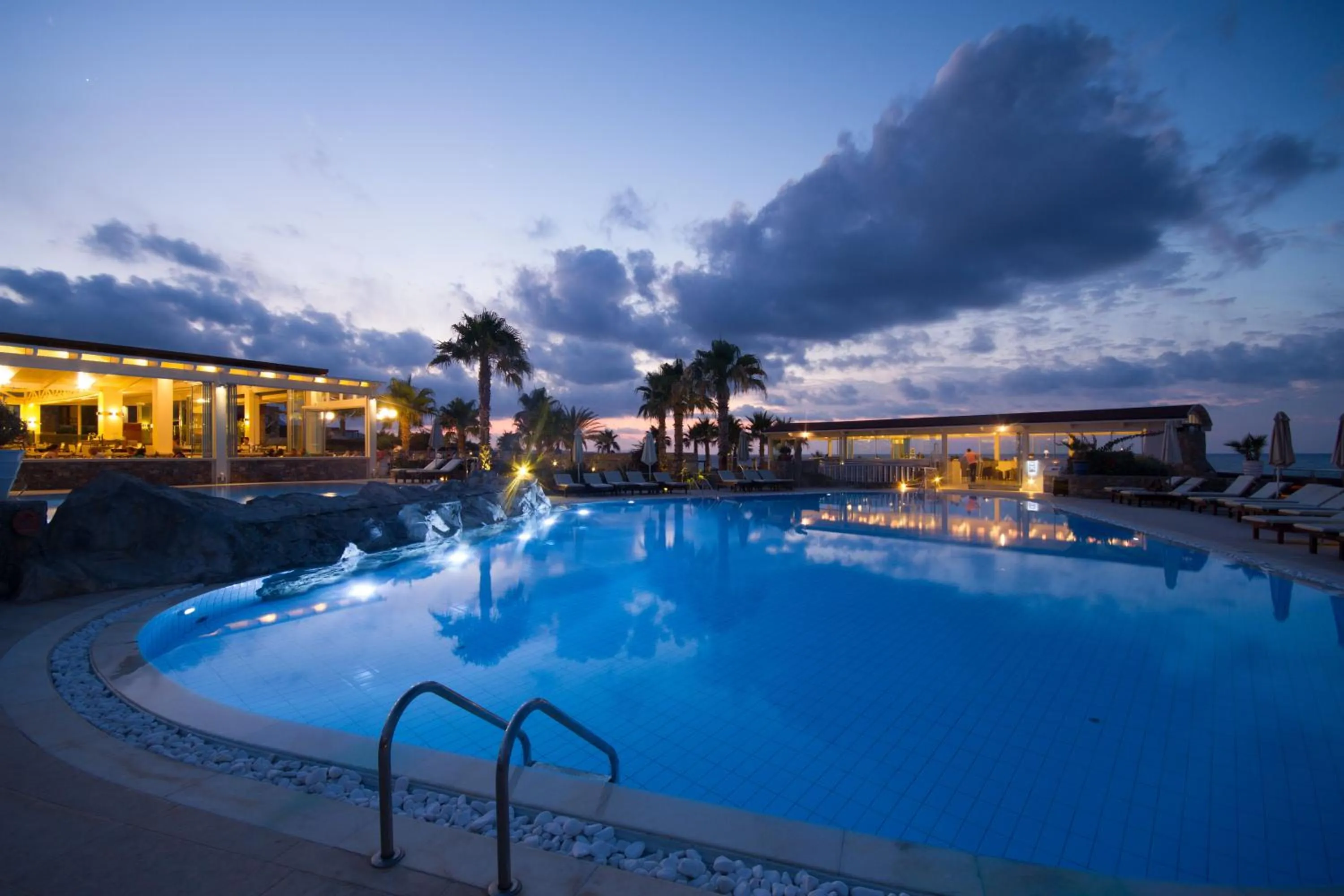 Pool view in Ikaros Beach, Luxury Resort & Spa - Adults Only