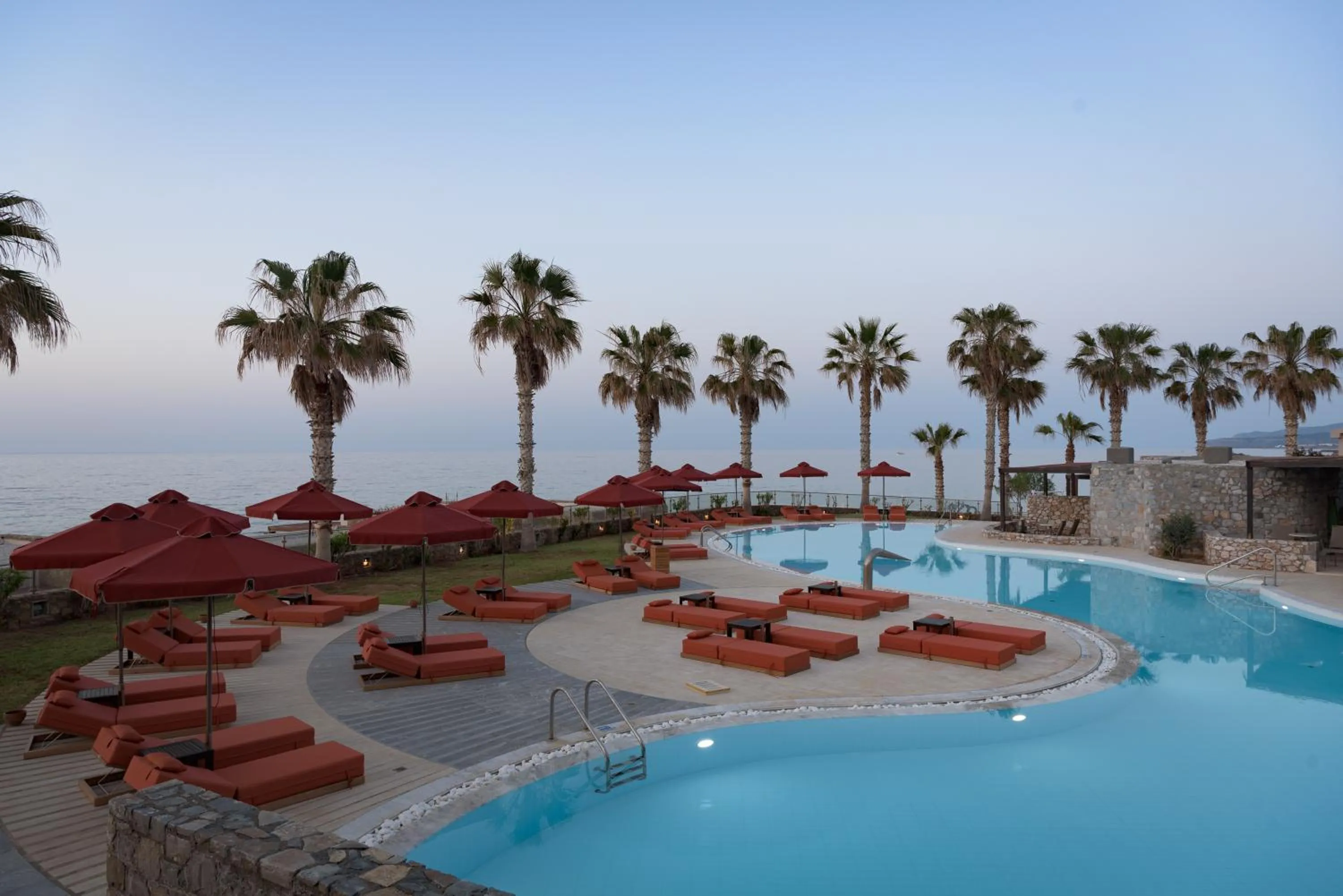 Swimming pool in Ikaros Beach, Luxury Resort & Spa - Adults Only