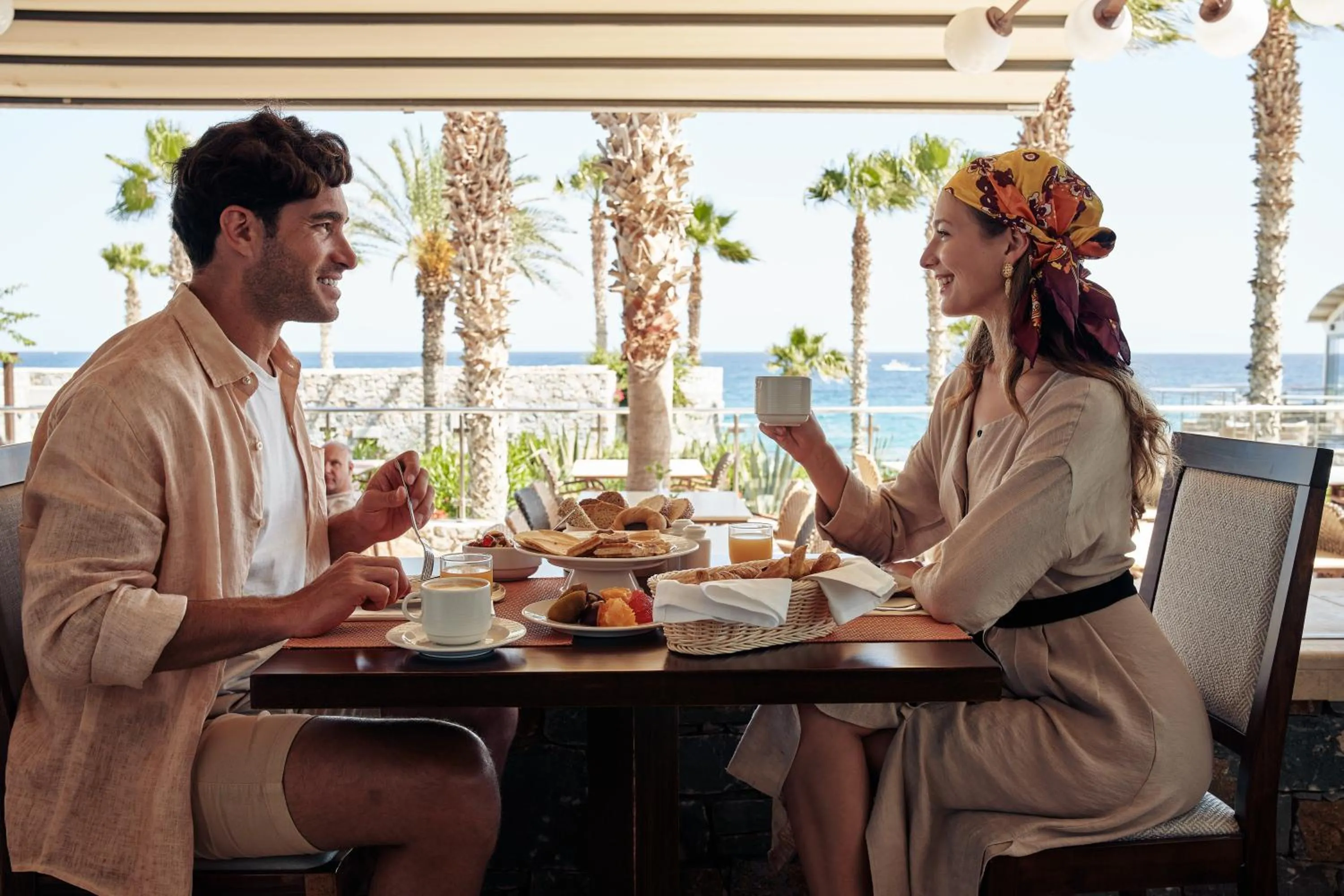 Breakfast in Ikaros Beach, Luxury Resort & Spa - Adults Only