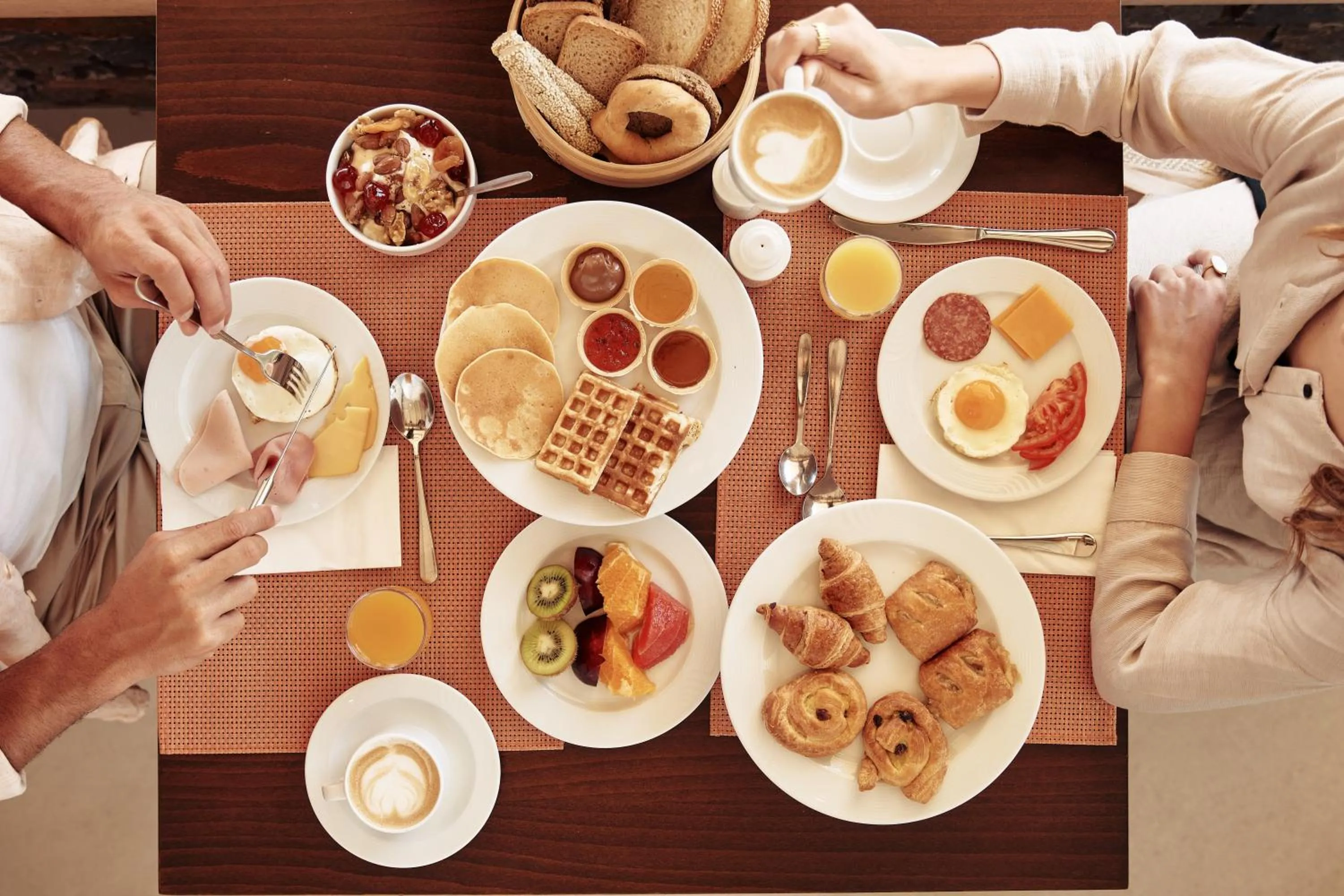 Breakfast in Ikaros Beach, Luxury Resort & Spa - Adults Only