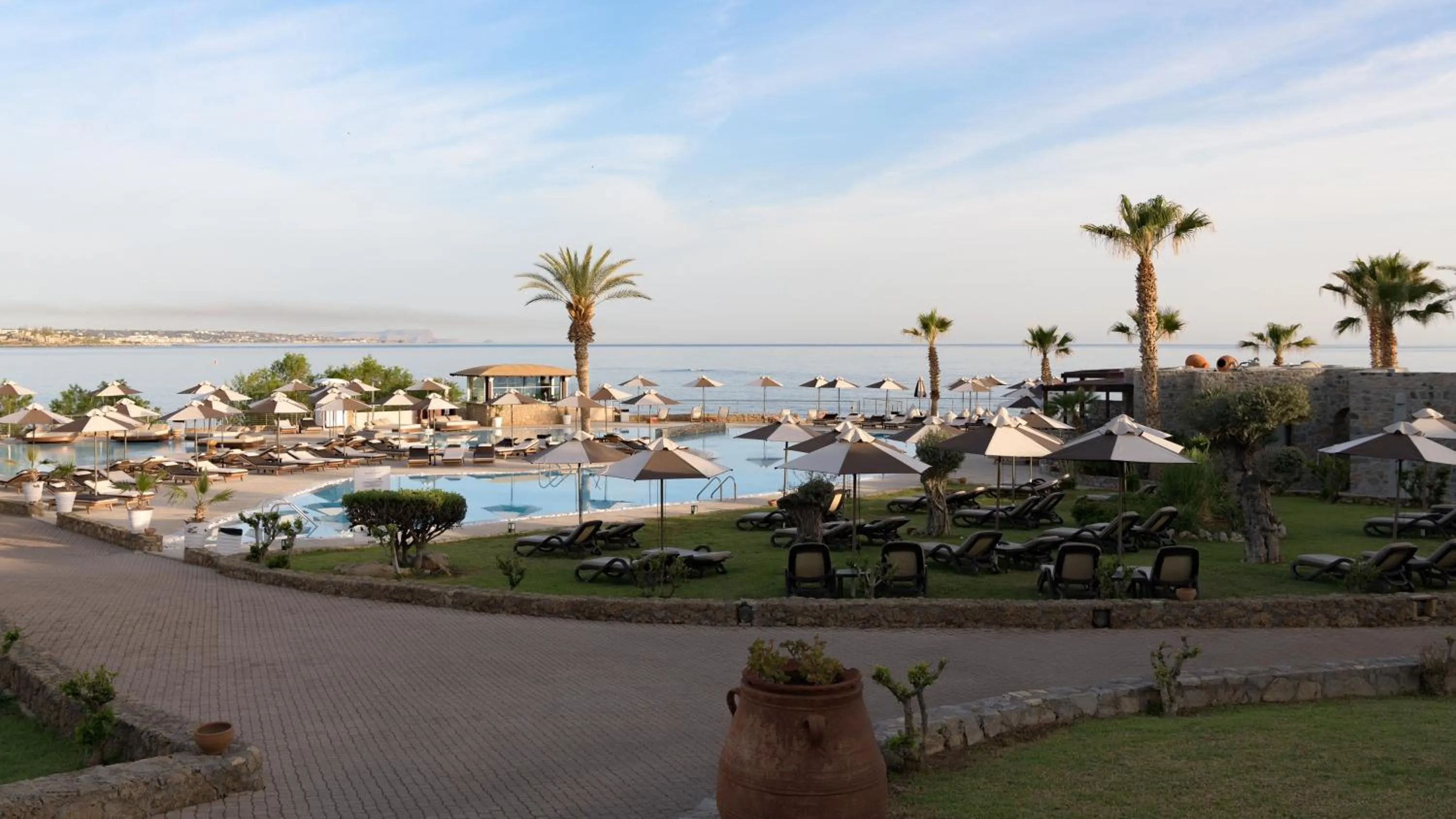 Swimming pool in Ikaros Beach, Luxury Resort & Spa - Adults Only