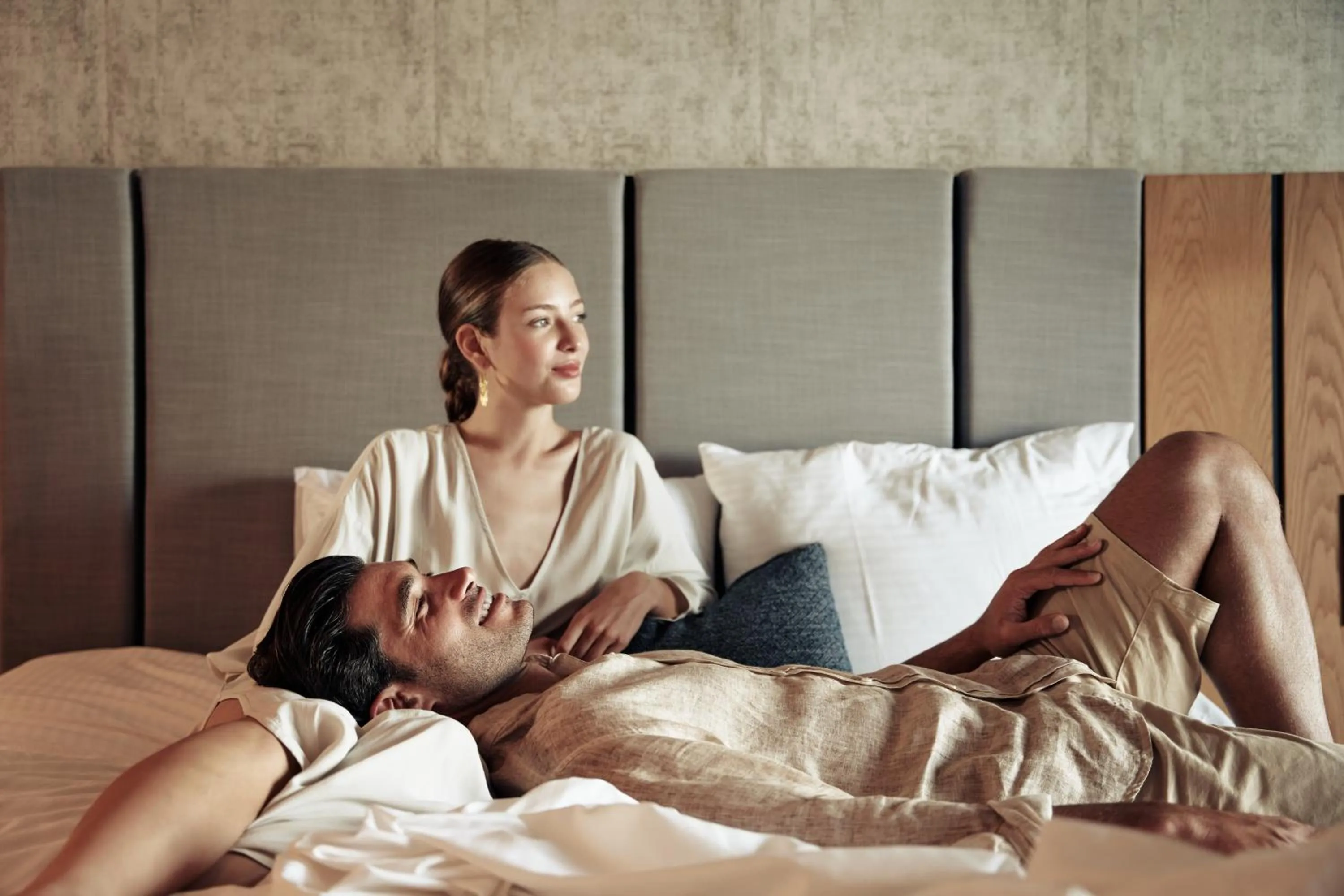 Bedroom, Bed in Ikaros Beach, Luxury Resort & Spa - Adults Only