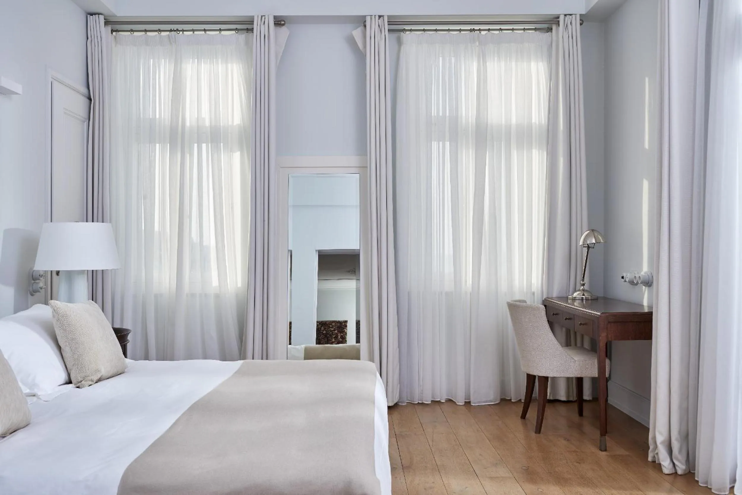 Bedroom, Bed in Poseidonion Grand Hotel