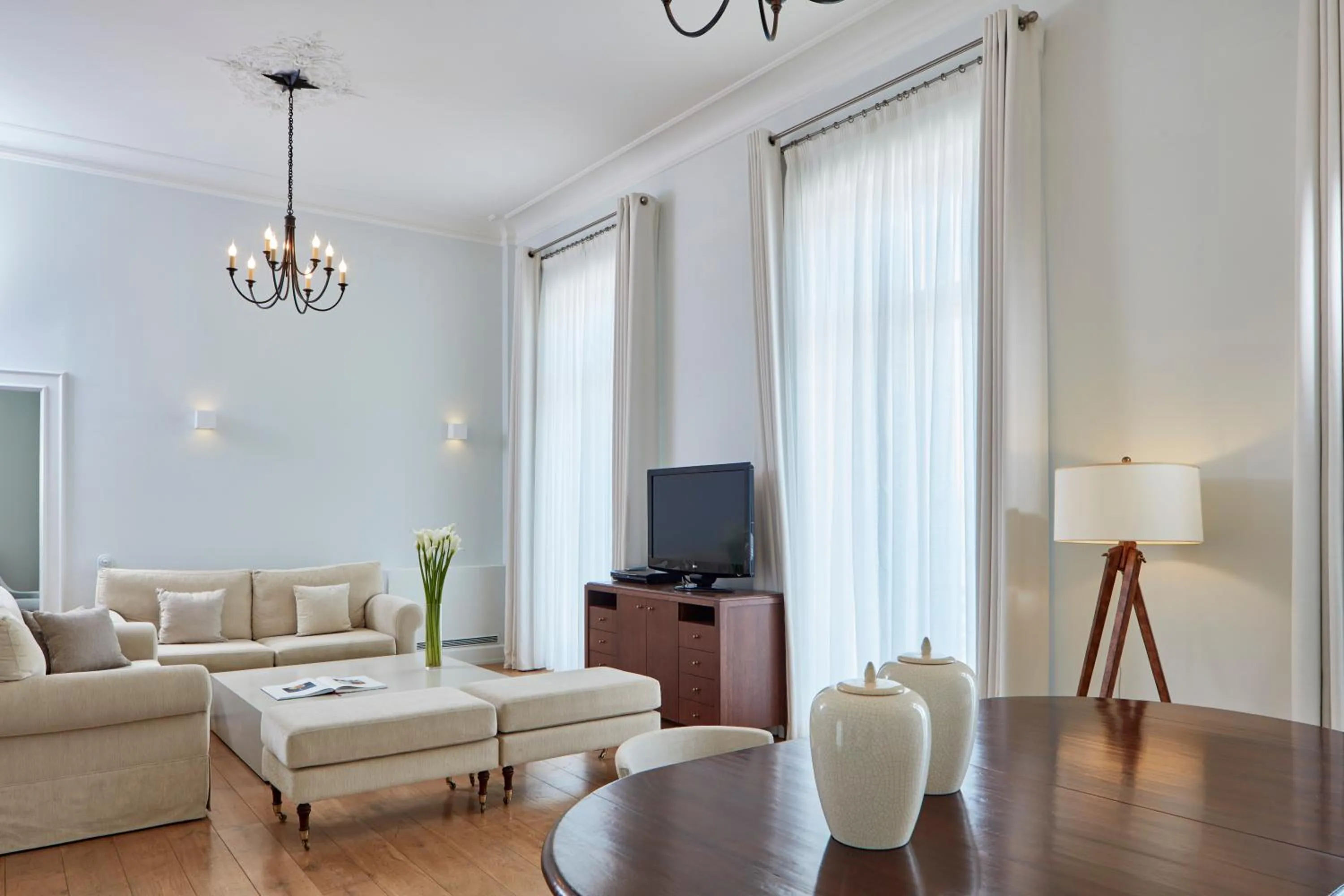 Living room in Poseidonion Grand Hotel