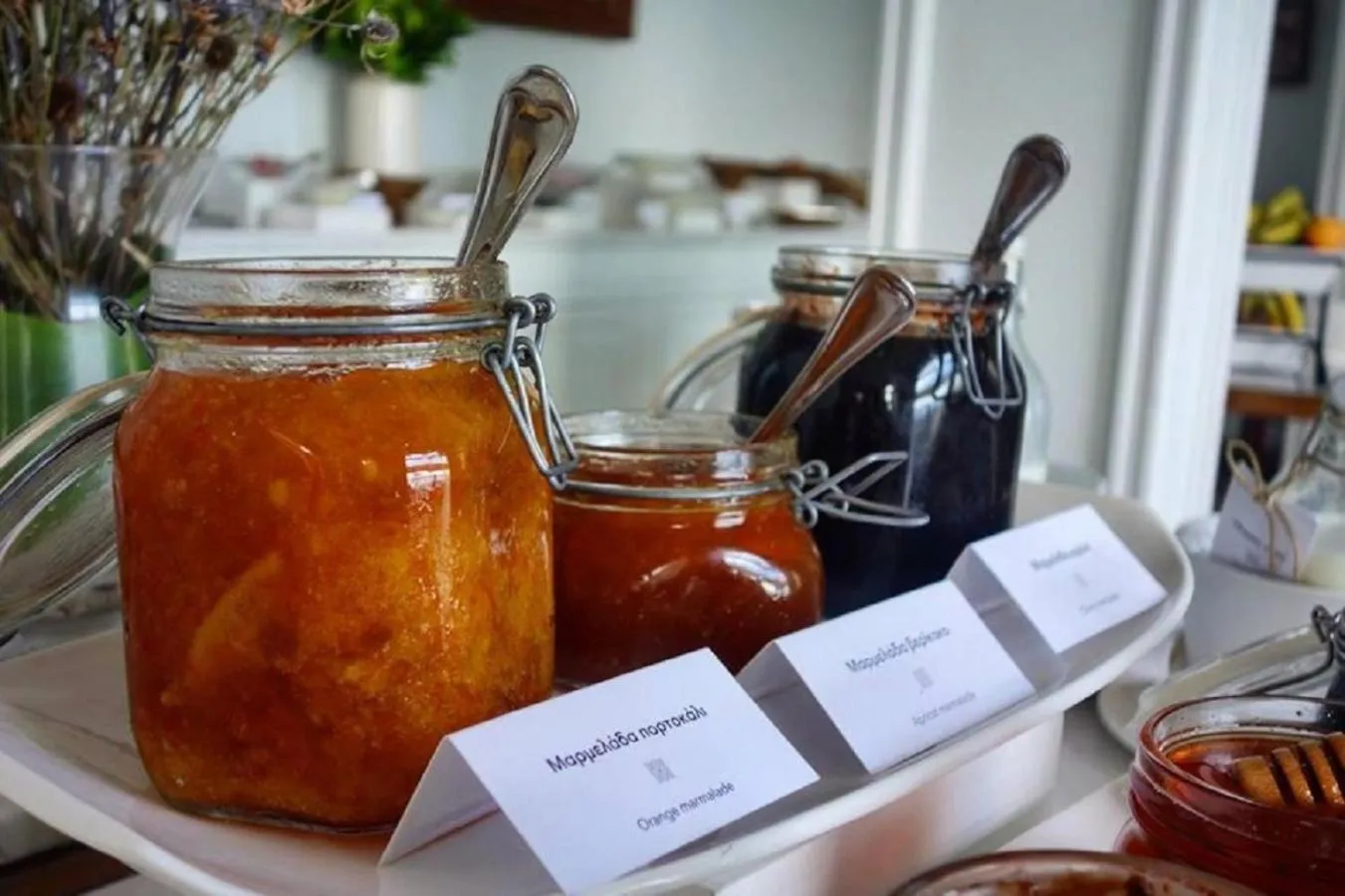 Breakfast in Poseidonion Grand Hotel