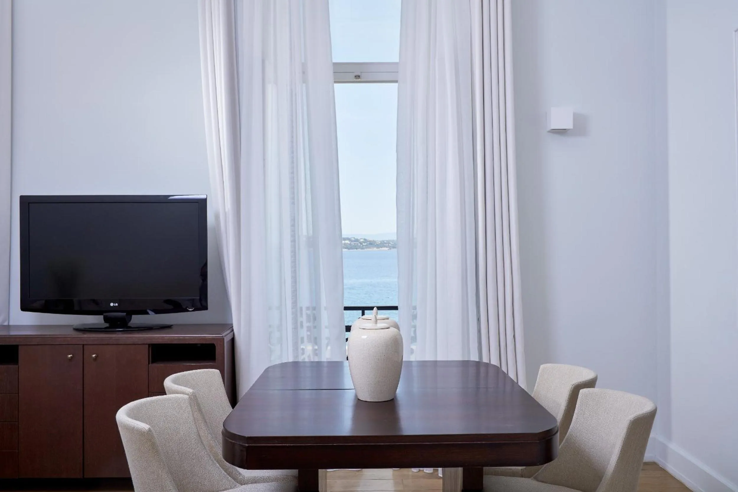 Dining area in Poseidonion Grand Hotel