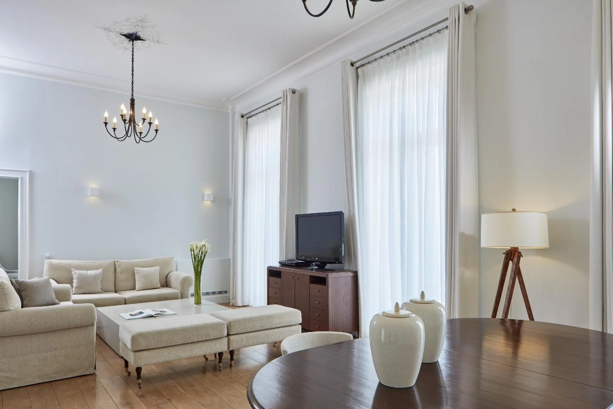 Living room in Poseidonion Grand Hotel