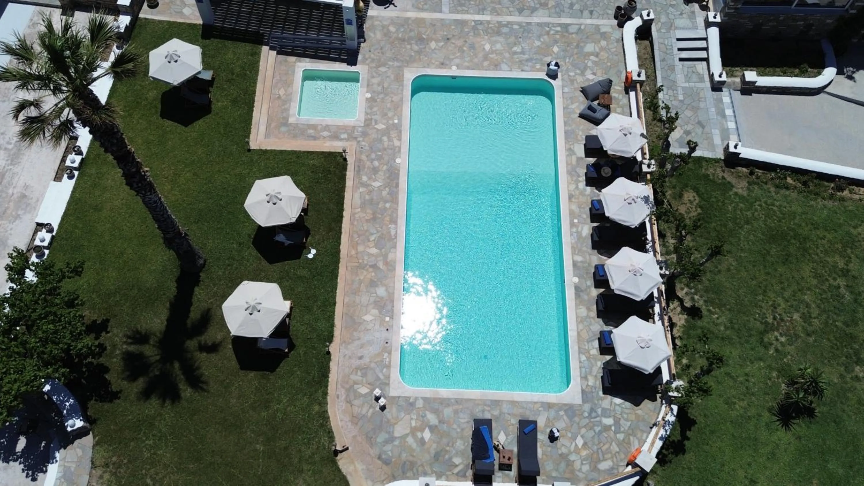 Bird's eye view in Fragoulis Village