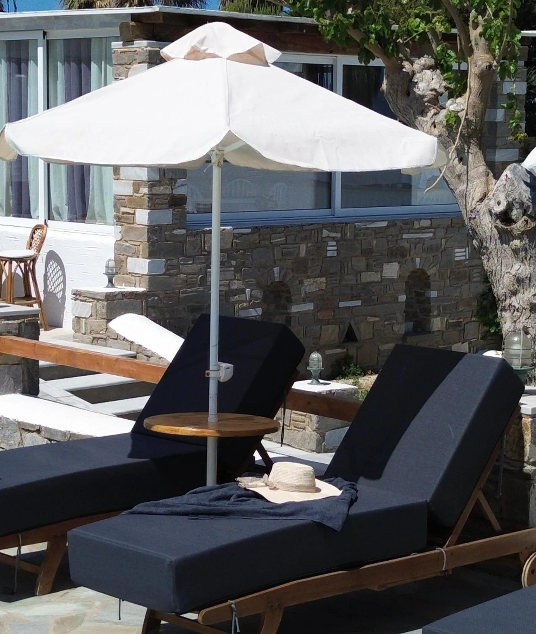 sunbed in Fragoulis Village