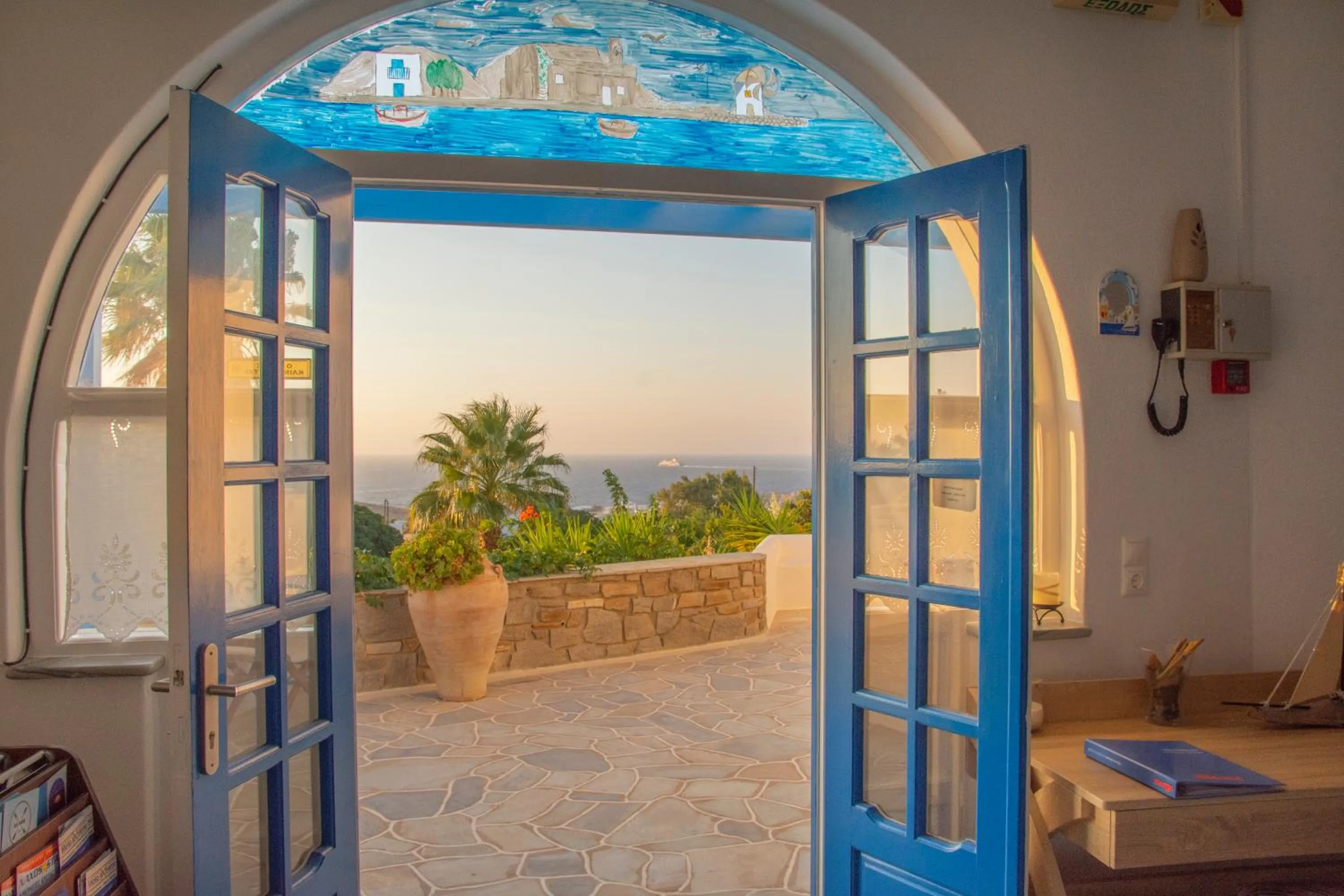 Lobby or reception in Fragoulis Village