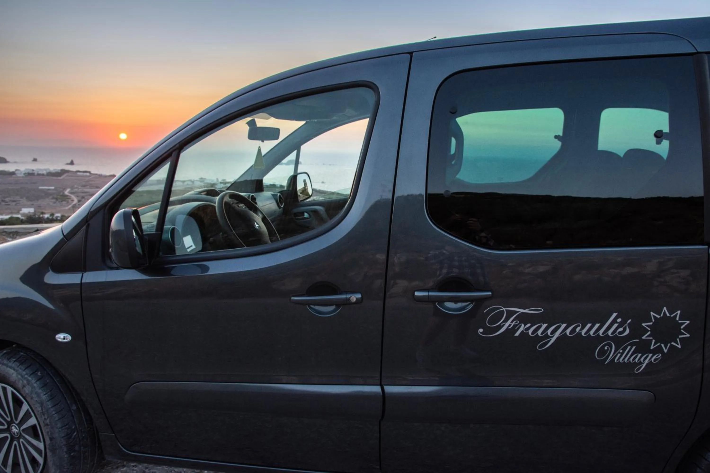 shuttle in Fragoulis Village