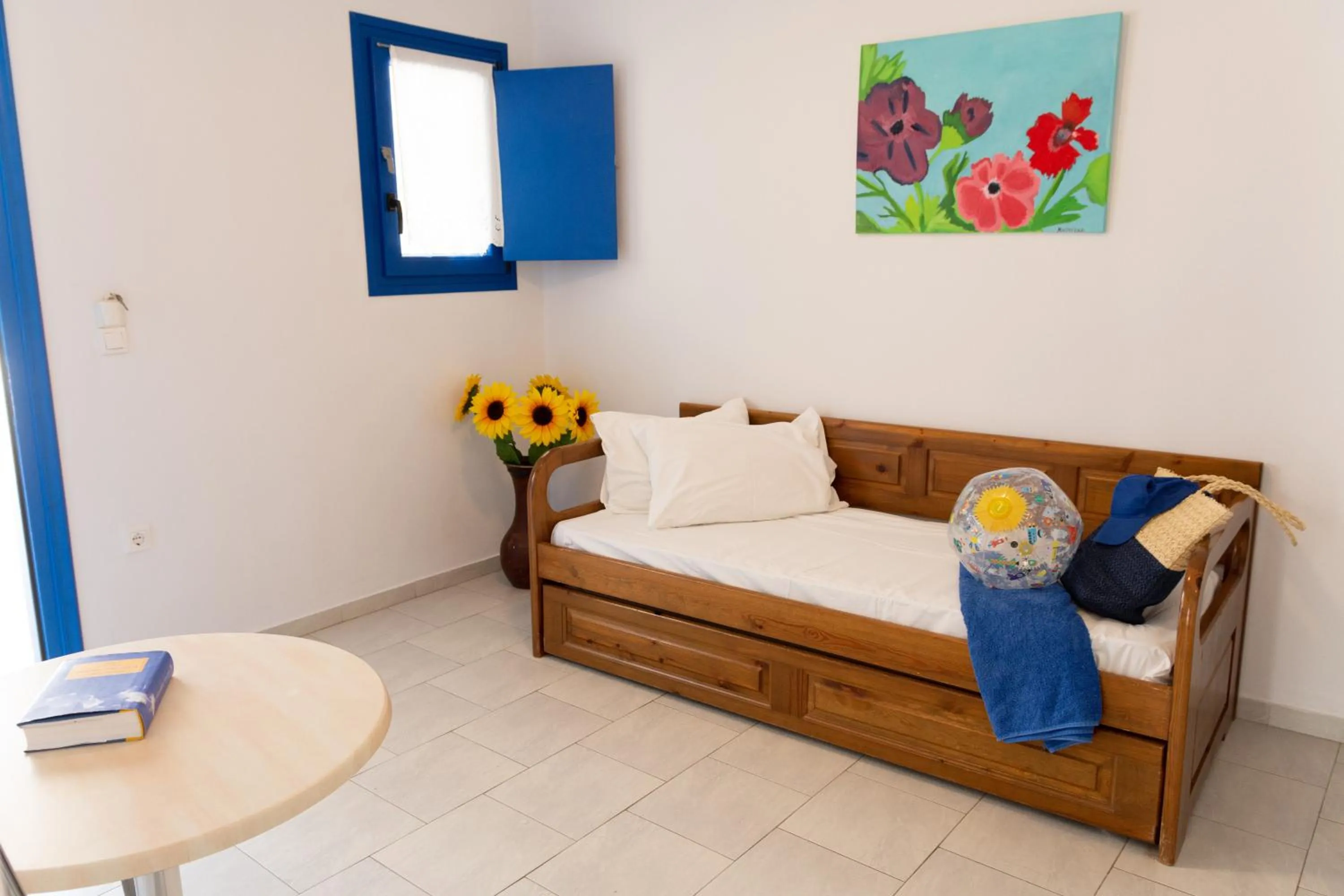 Seating area in Fragoulis Village