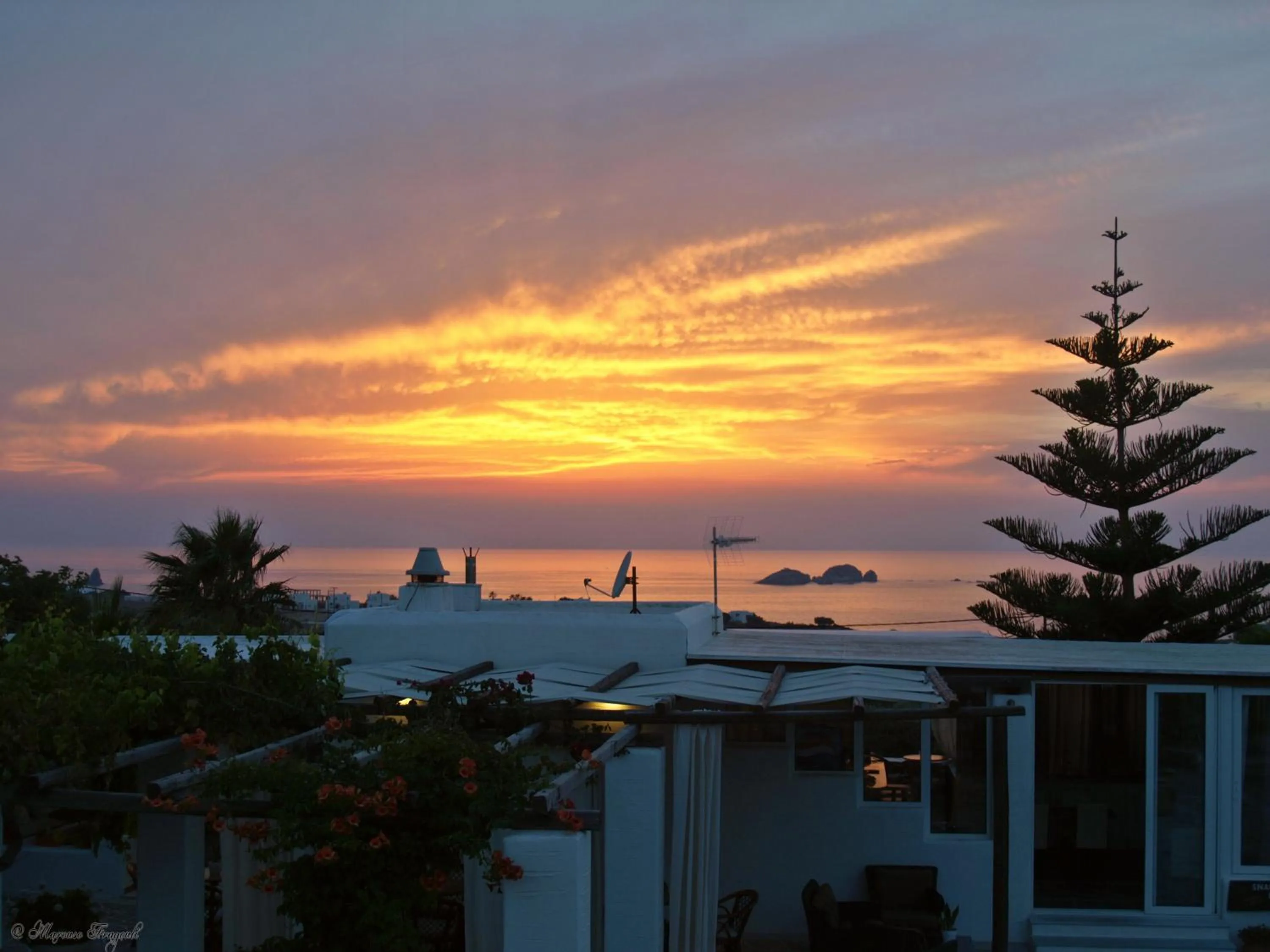 Sunset in Fragoulis Village