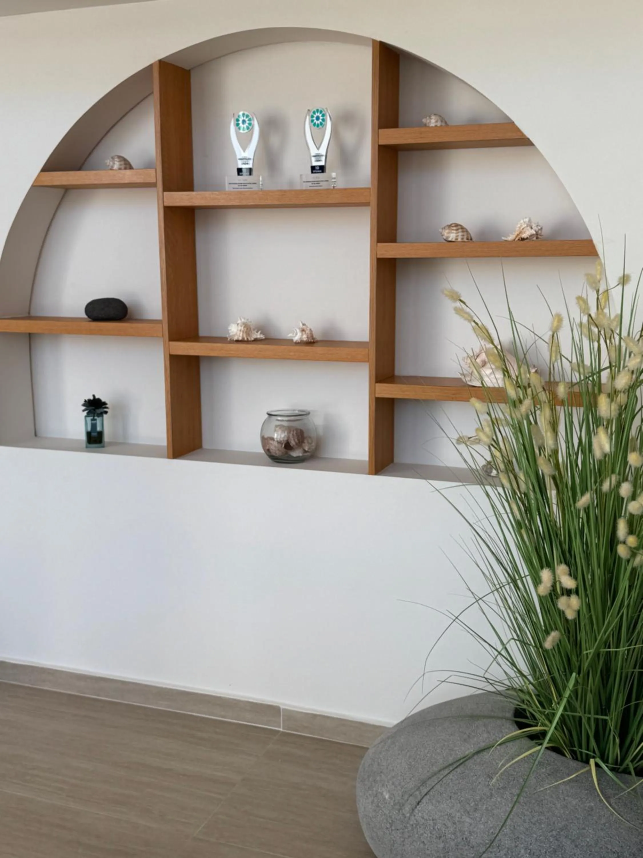 Lobby or reception in Τhe Noverian Antama Organic Beach Resort Chania